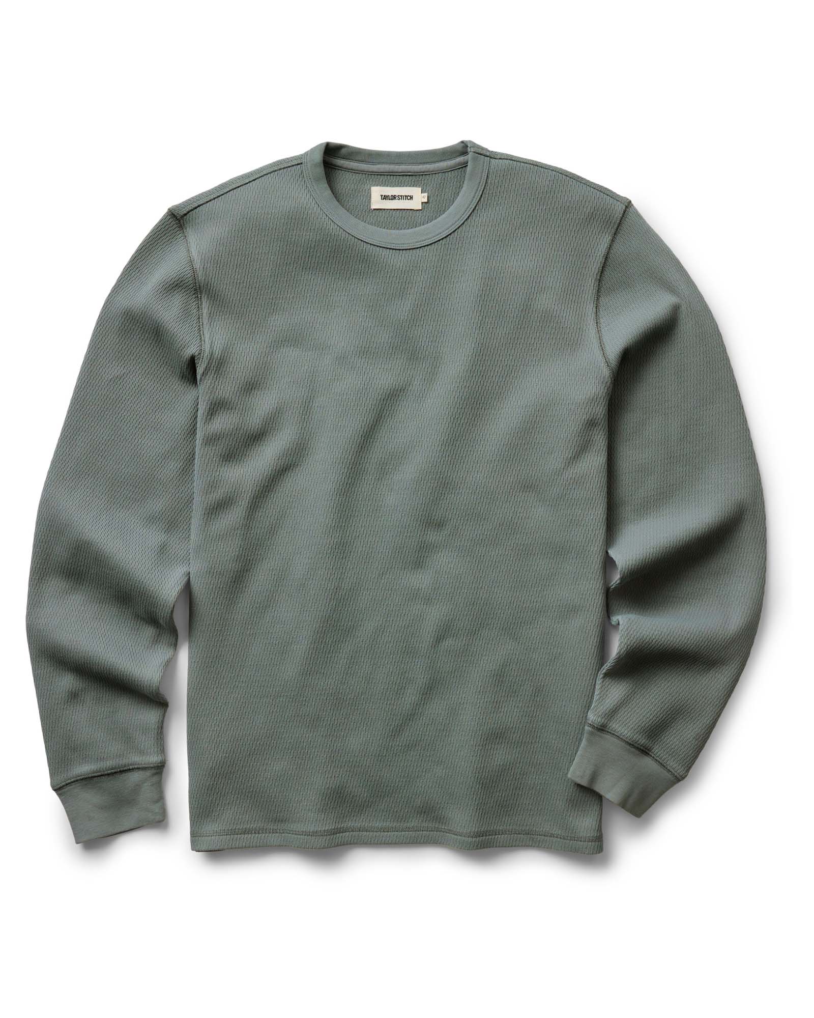 The Organic Cotton Crew in Deep Sea Waffle