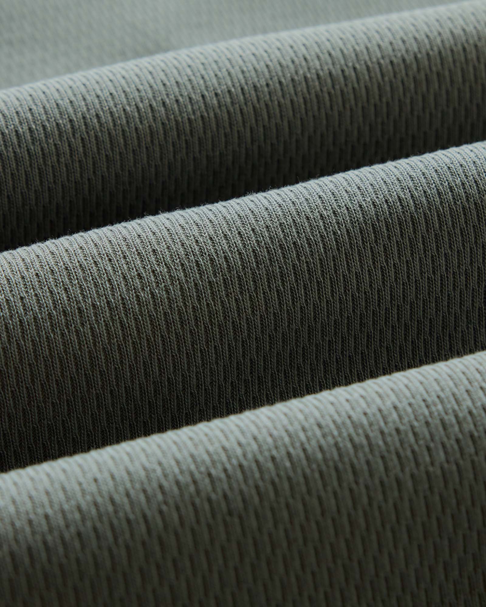 The Organic Cotton Crew in Deep Sea Waffle - Image 6