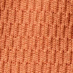 The Organic Cotton Crew in Summit Orange Waffle - Image 6