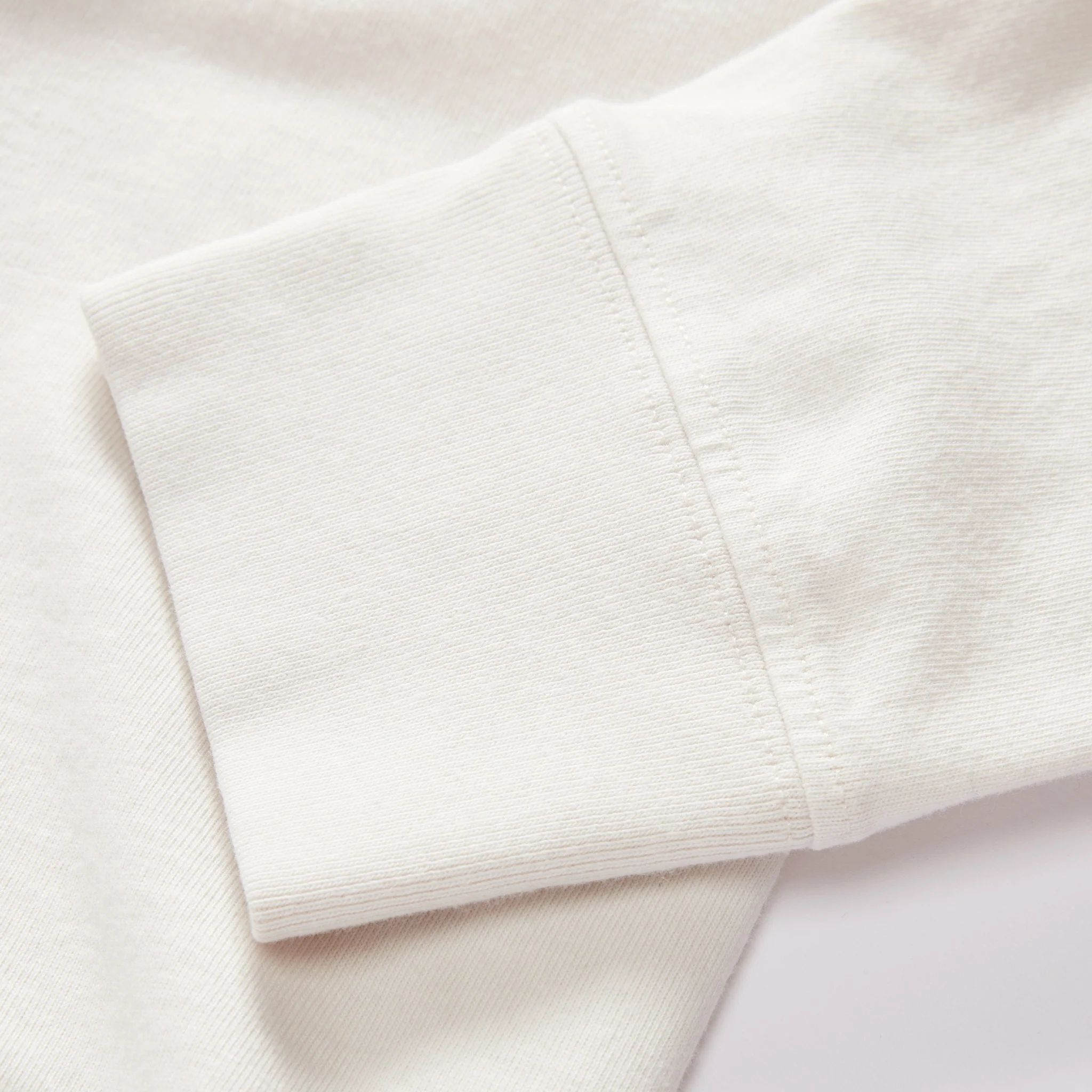 The Organic Cotton Henley in Vintage White - Image 5