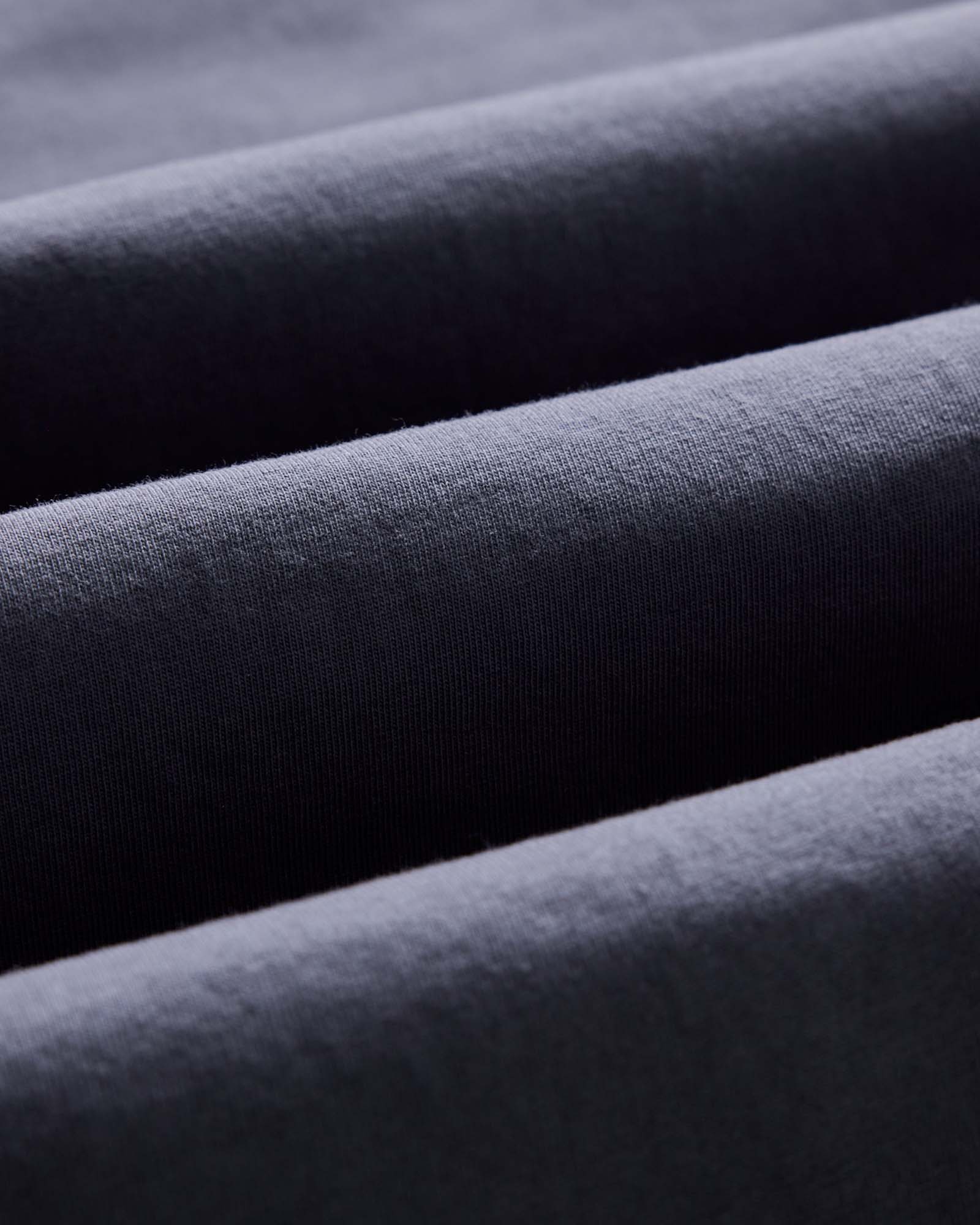 The Organic Cotton Long Sleeve Tee in Navy - Image 5