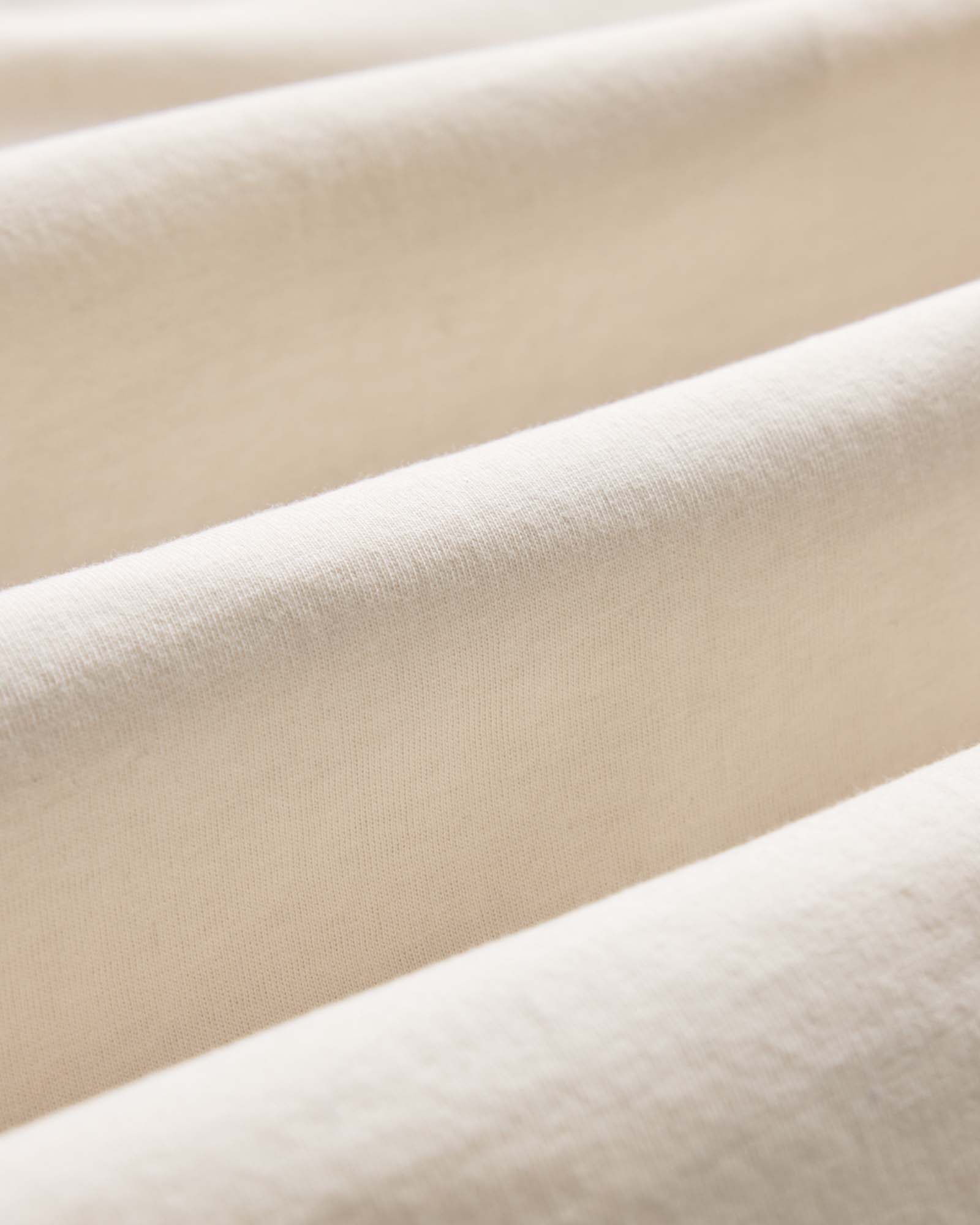 The Organic Cotton Long Sleeve Tee in Vintage White - Image 6