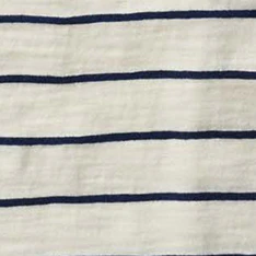 The Organic Cotton Polo in Bleached Natural Stripe - Image 5