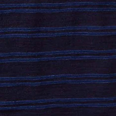 The Organic Cotton Polo in Rinsed Indigo Stripe - Image 6