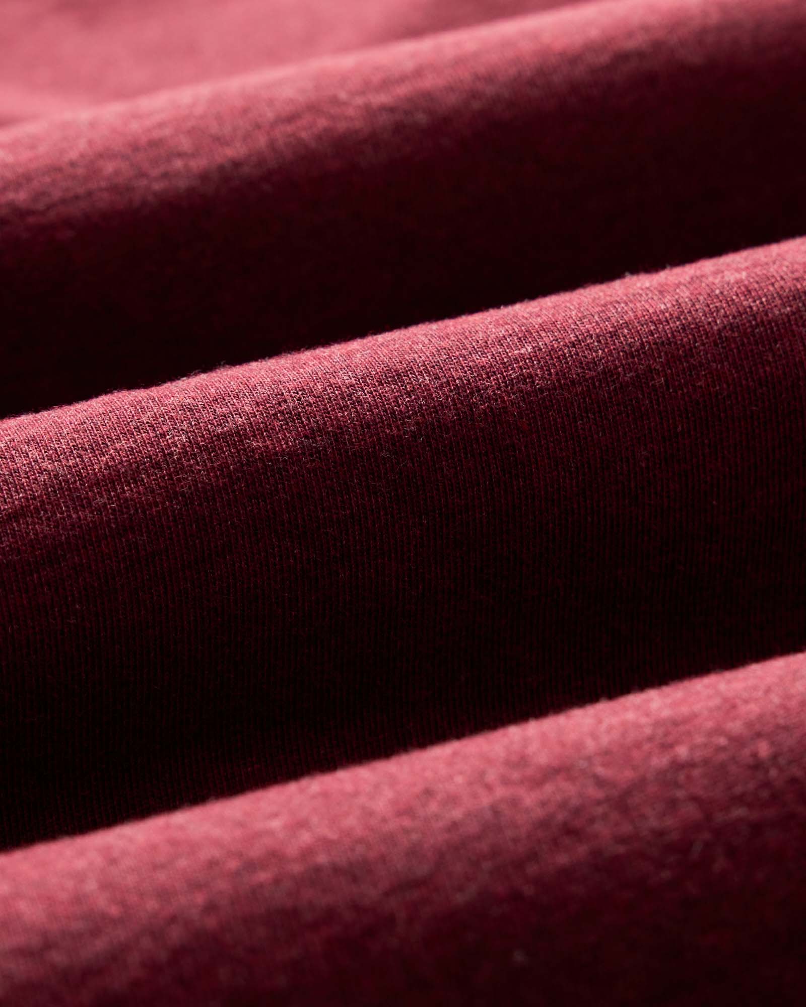 The Organic Cotton Shop Tee in Dried Cherry Twist - Image 6