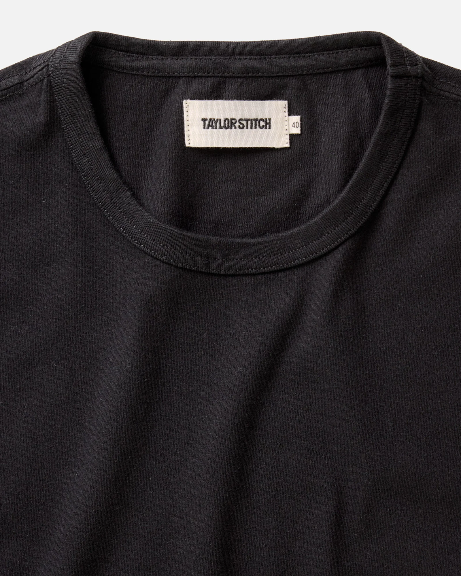 The Organic Cotton Tee in Black - Image 4
