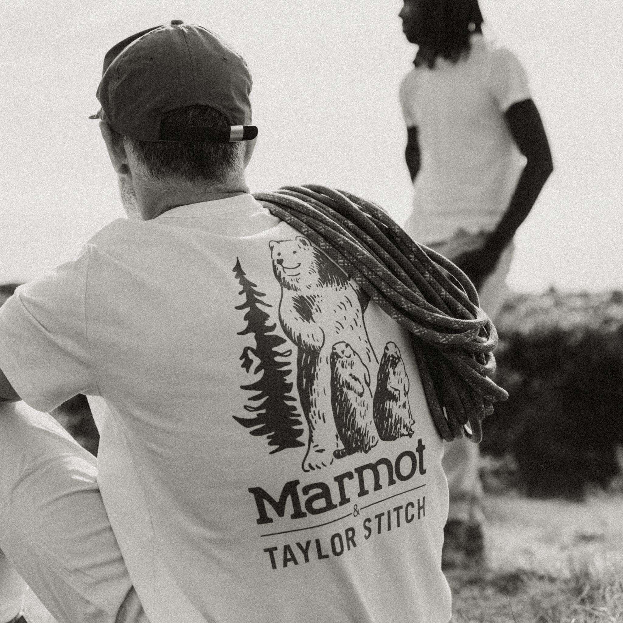 The Organic Cotton Tee in Trail Buddies - Image 4