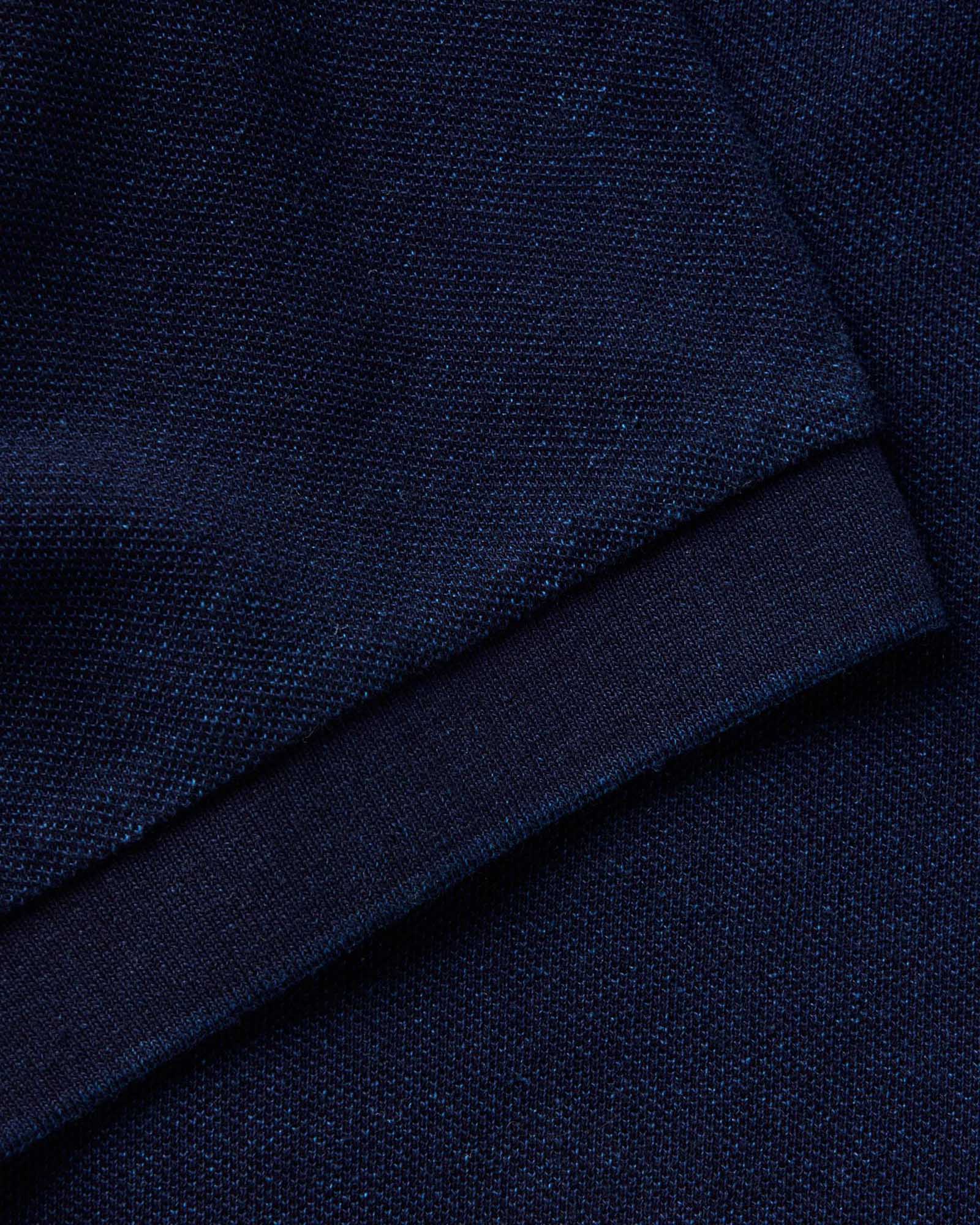 The Pacific Polo in Rinsed Indigo Pique - Image 5