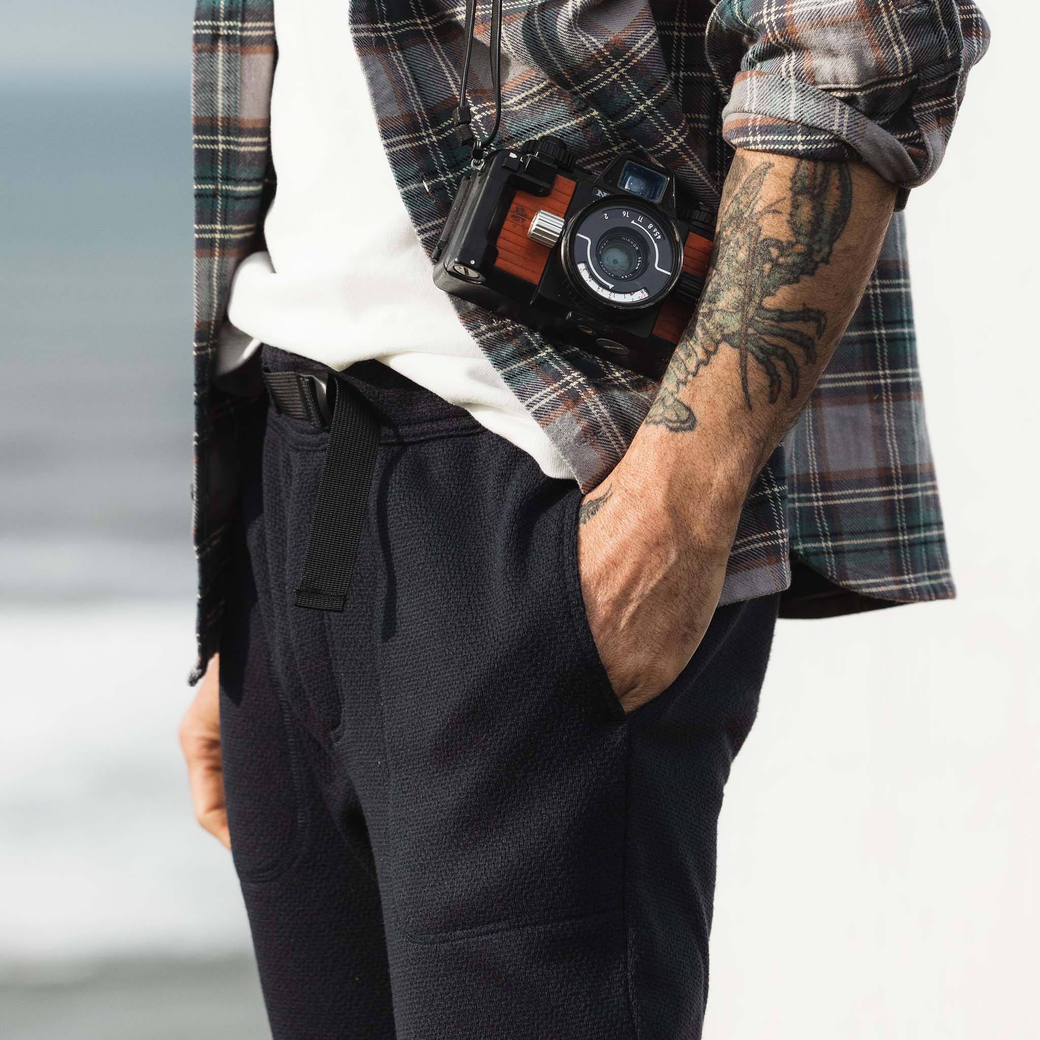 The Pack Pant in Coal Fleece - Image 3