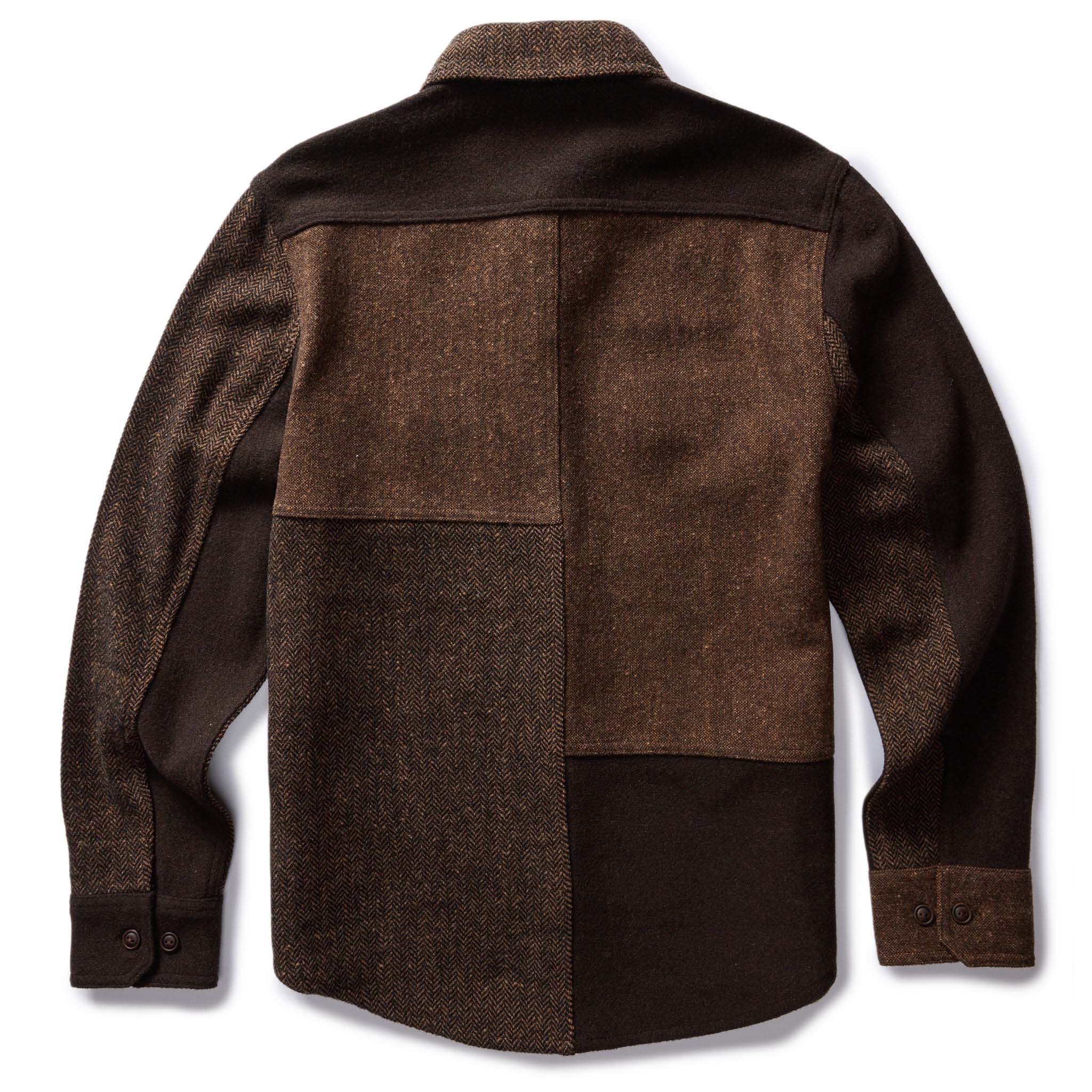 The Patchwork Overshirt in Timber Tweed - Image 7