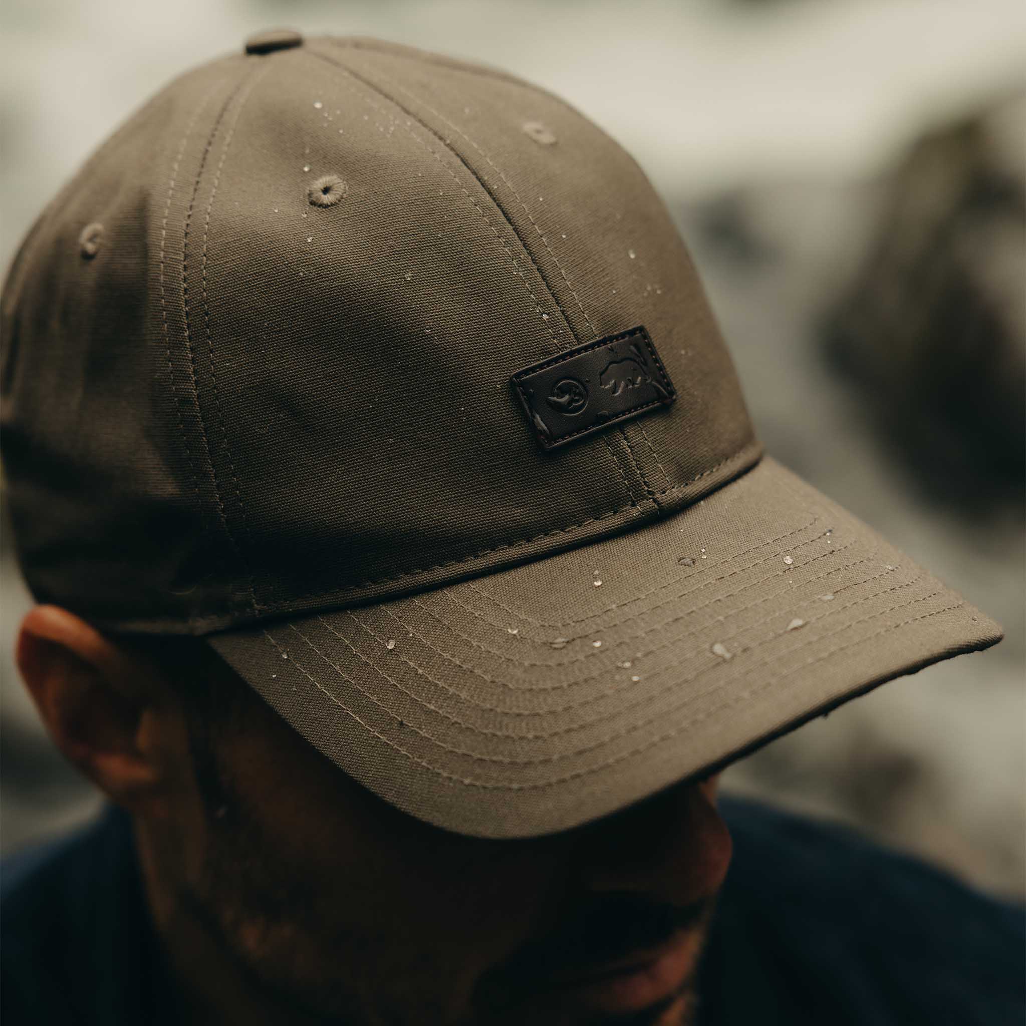 The Pathfinder Cap in Fatigue Olive Dry Wax - Image 5