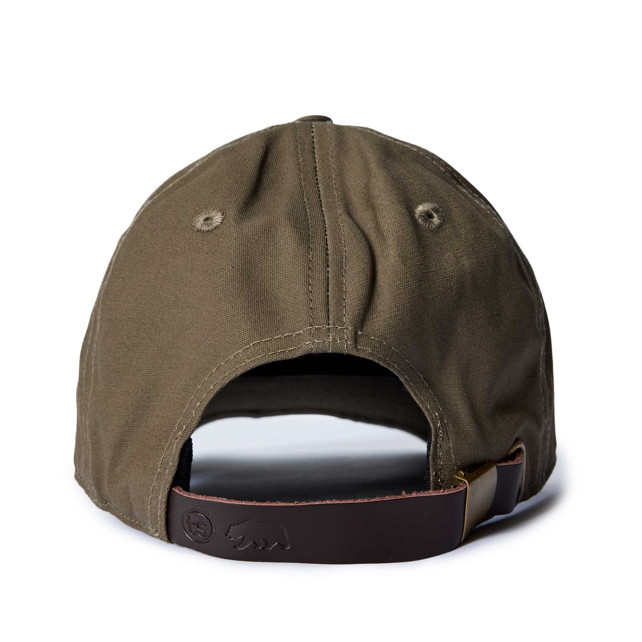 The Pathfinder Cap in Fatigue Olive Dry Wax - Image 8
