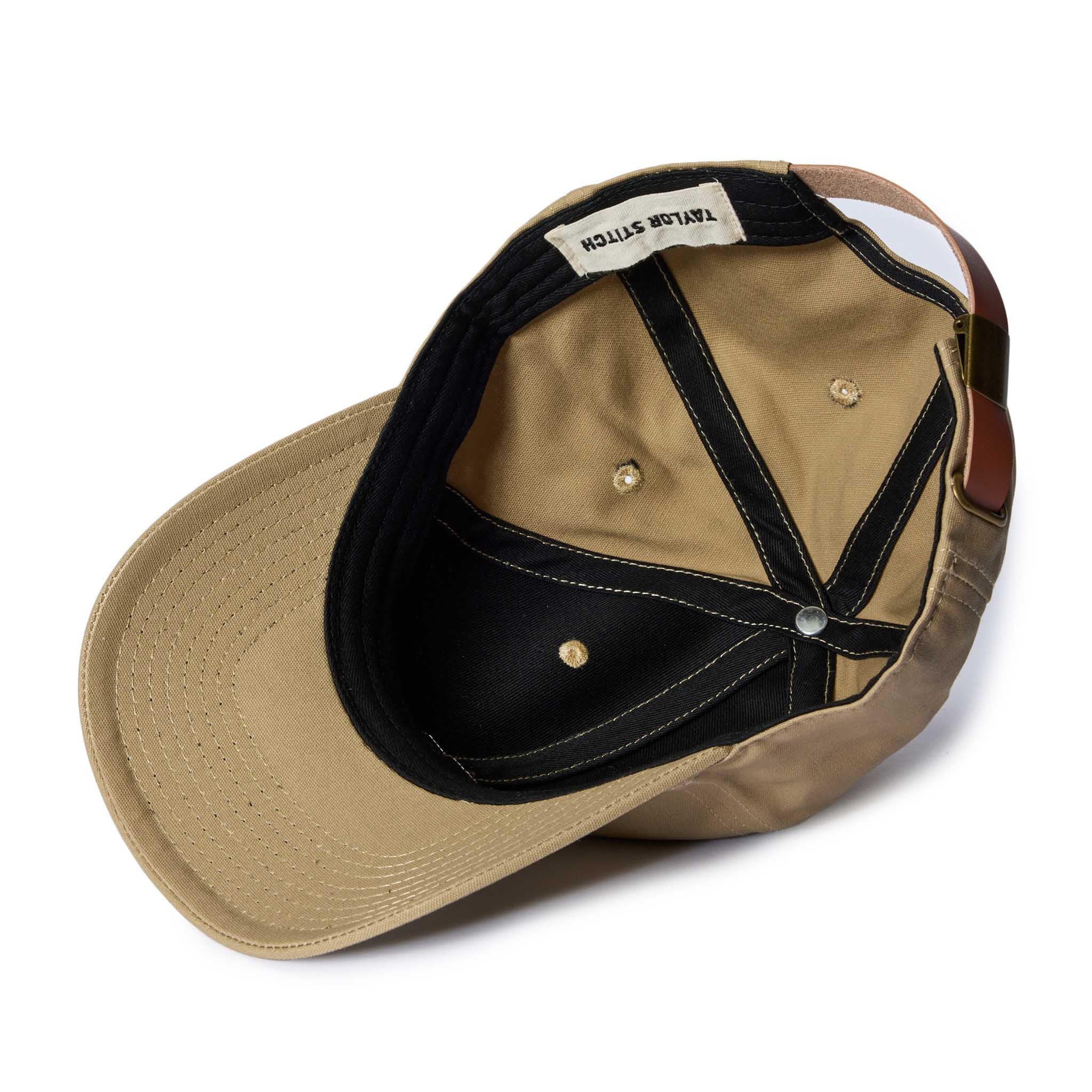 The Pathfinder Cap in Khaki Dry Wax - Image 6