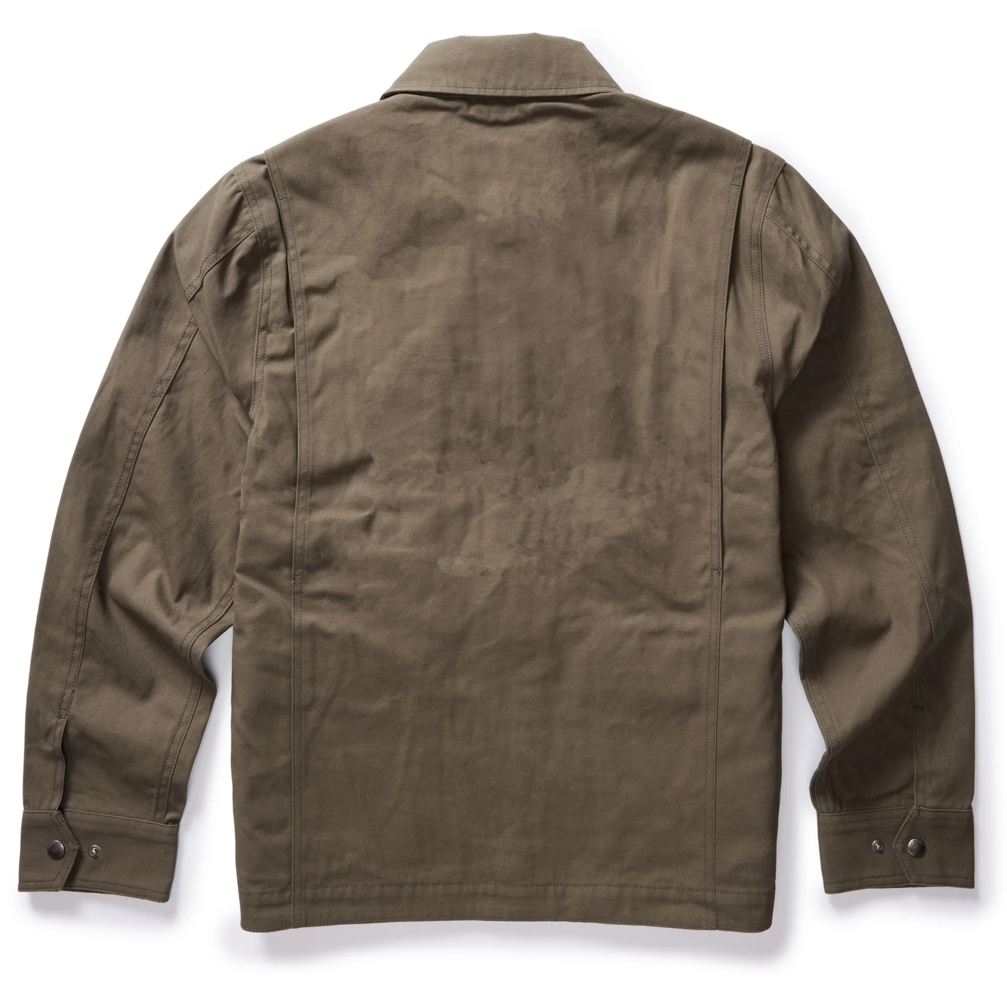 The Pathfinder Jacket in Fatigue Olive Dry Wax - Image 6