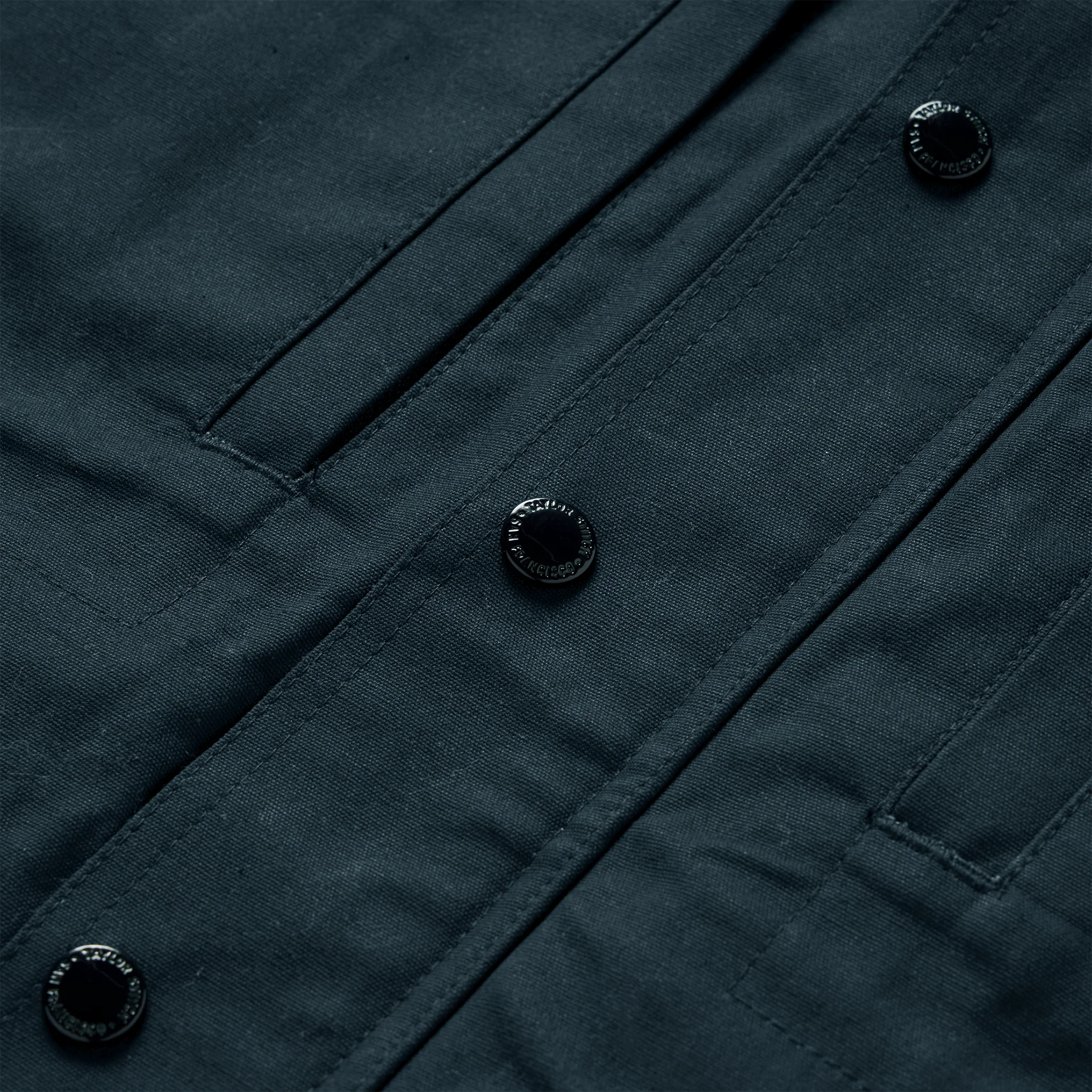 The Pathfinder Jacket in Navy Dry Wax - Image 6