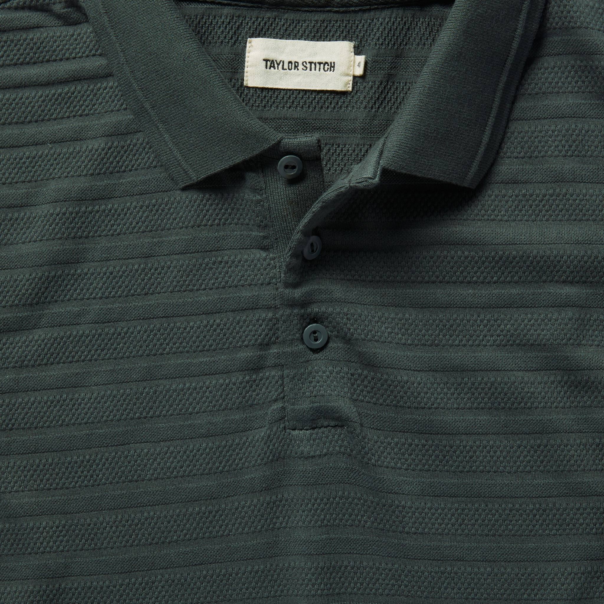 The Polo in Dark Slate Jacquard - Image 6