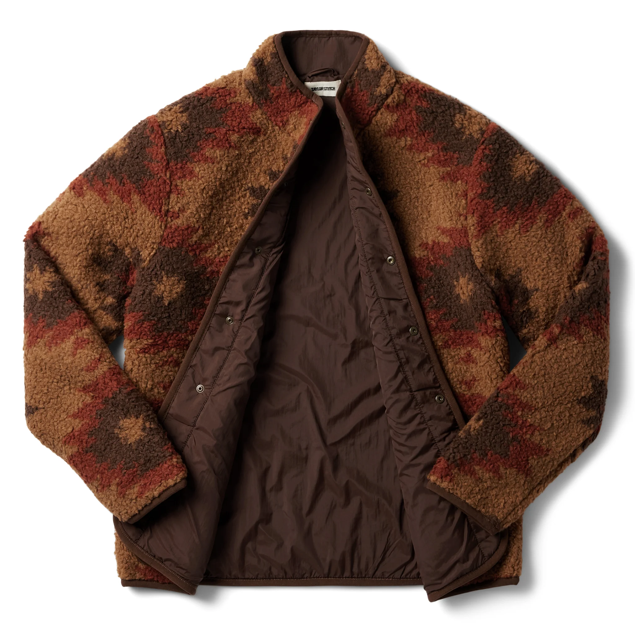 The Port Jacket in Khaki Kilim - Image 7