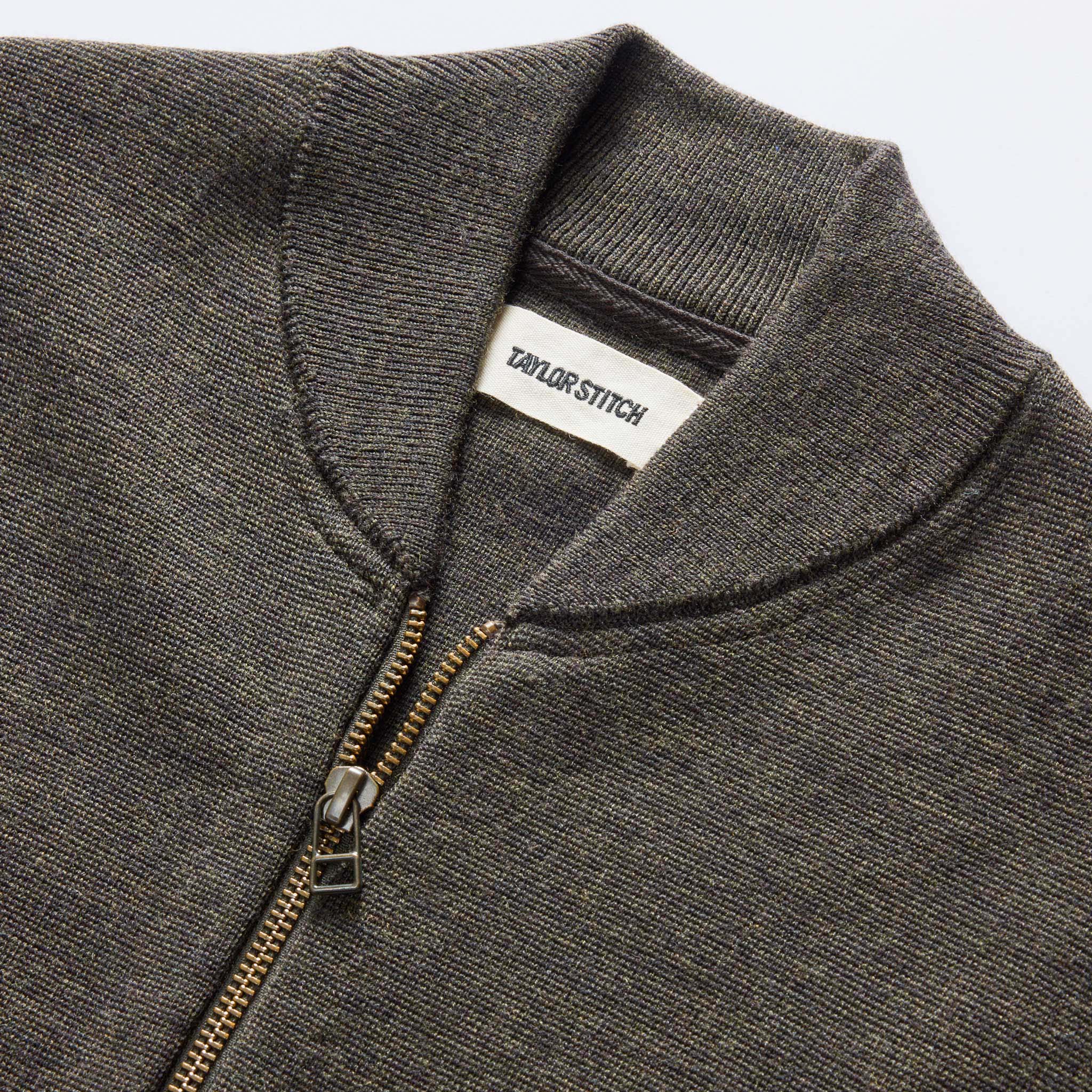 The Portola Bomber in Heather Loden Merino - Image 6