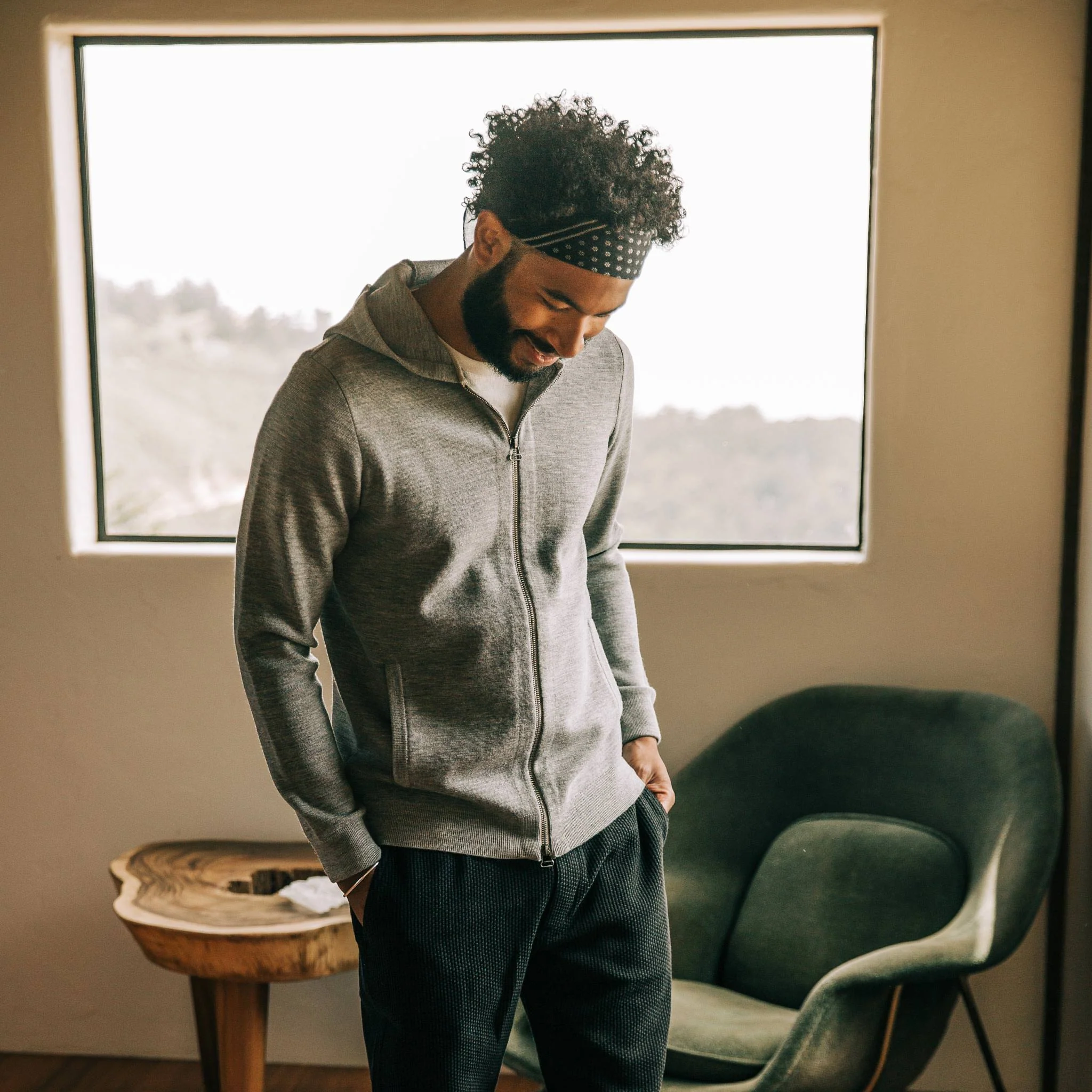 The Portola Hoodie in Aluminum - Image 5