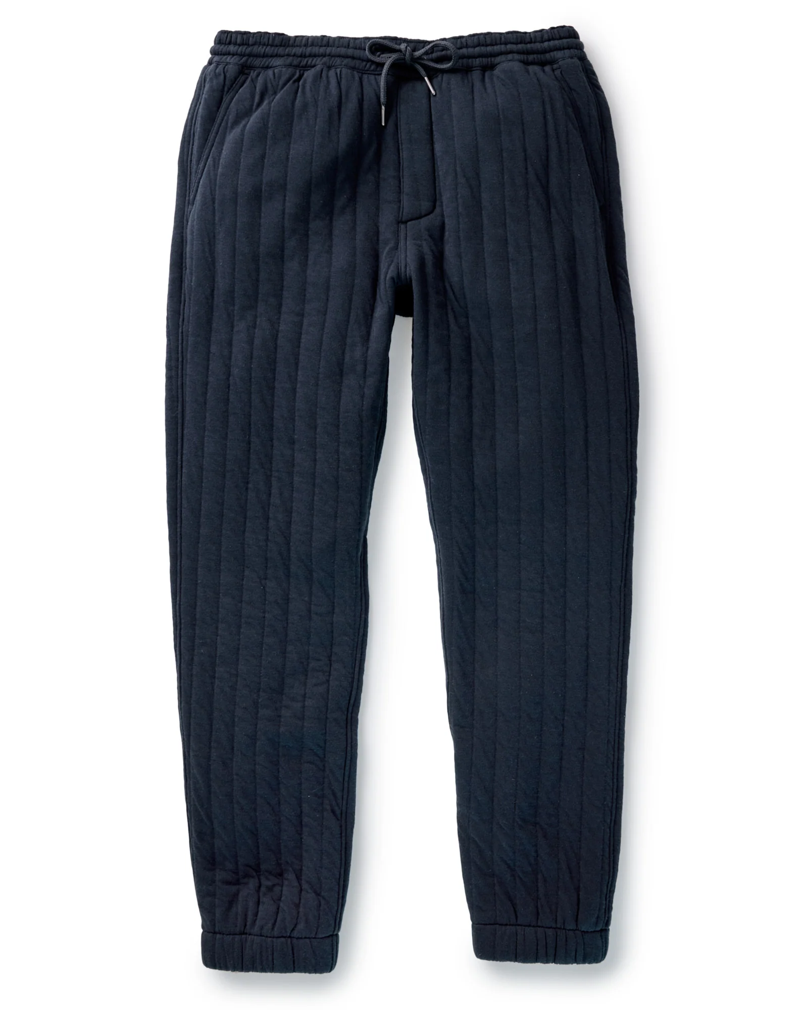 The Apres Pant in Heather Midnight Quilted Jersey - Image 4