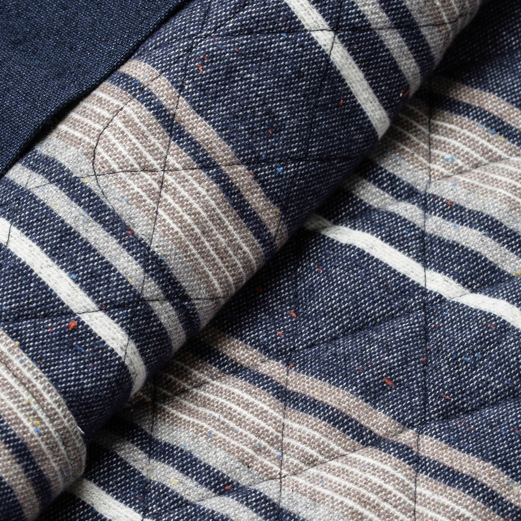 The Quilted Jacket in Indigo Boss Duck - Image 5