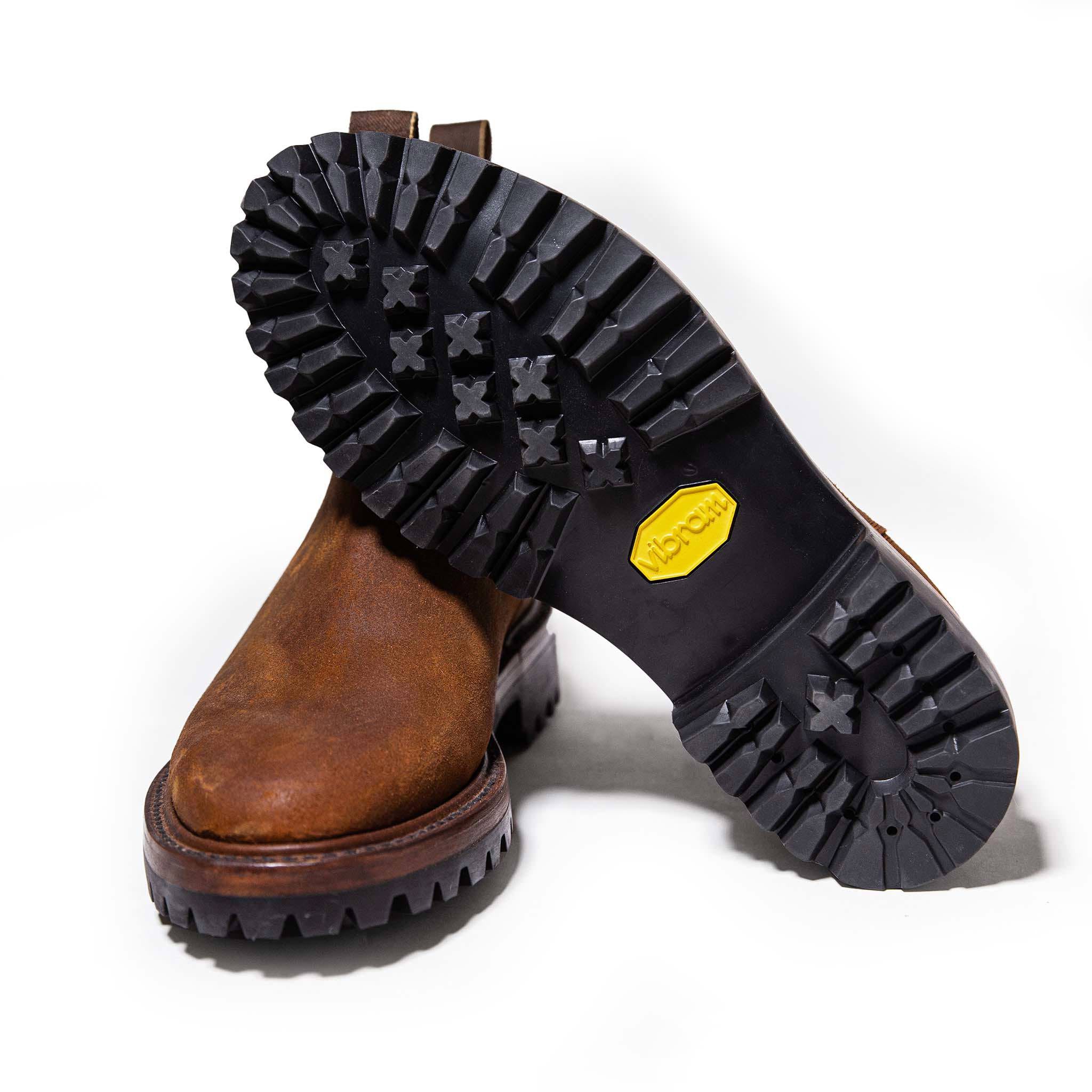 The Ranch Boot in Redwood Waxed Suede - Image 9