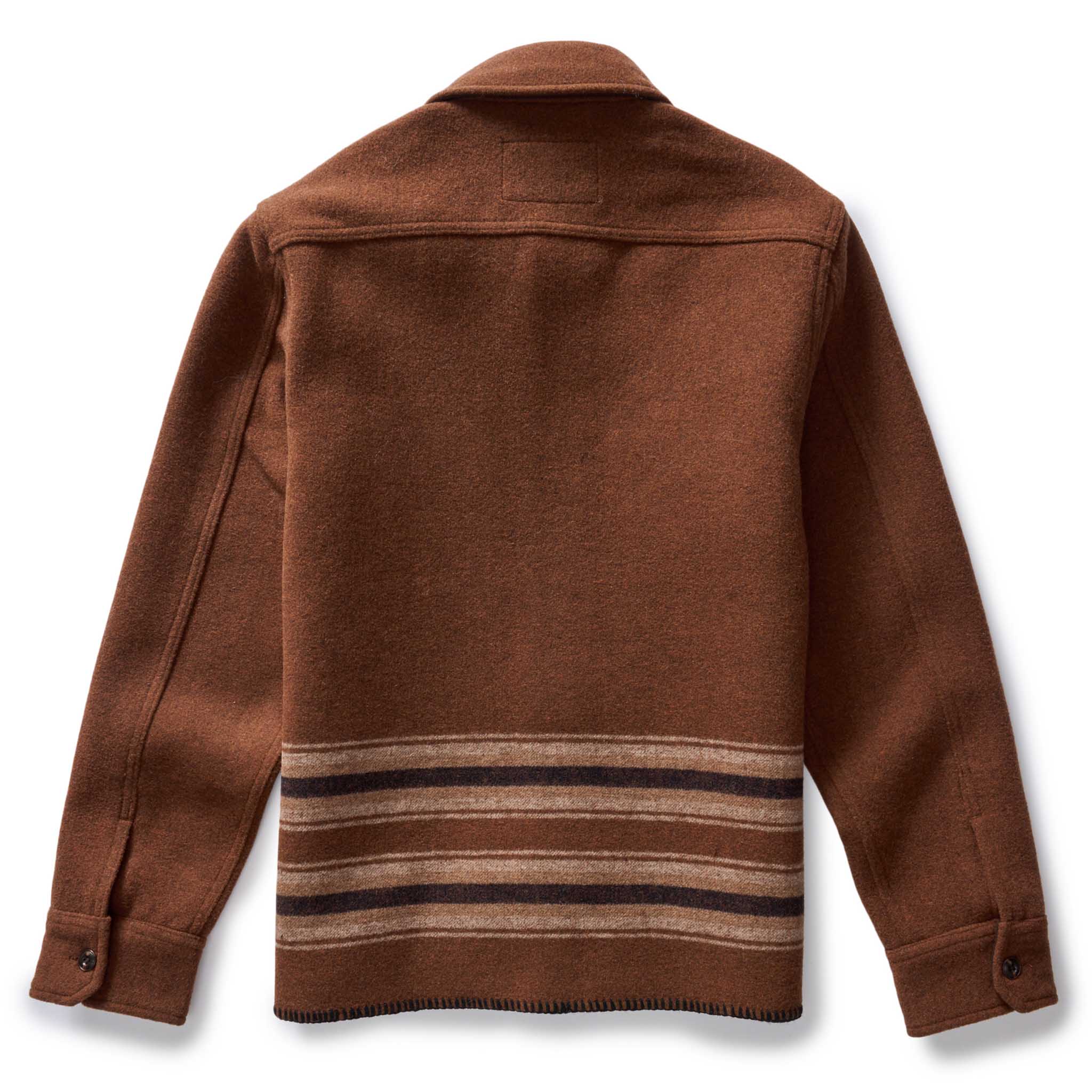 The Ranger Shirt in Tarnished Copper Blanket Stripe - Image 6