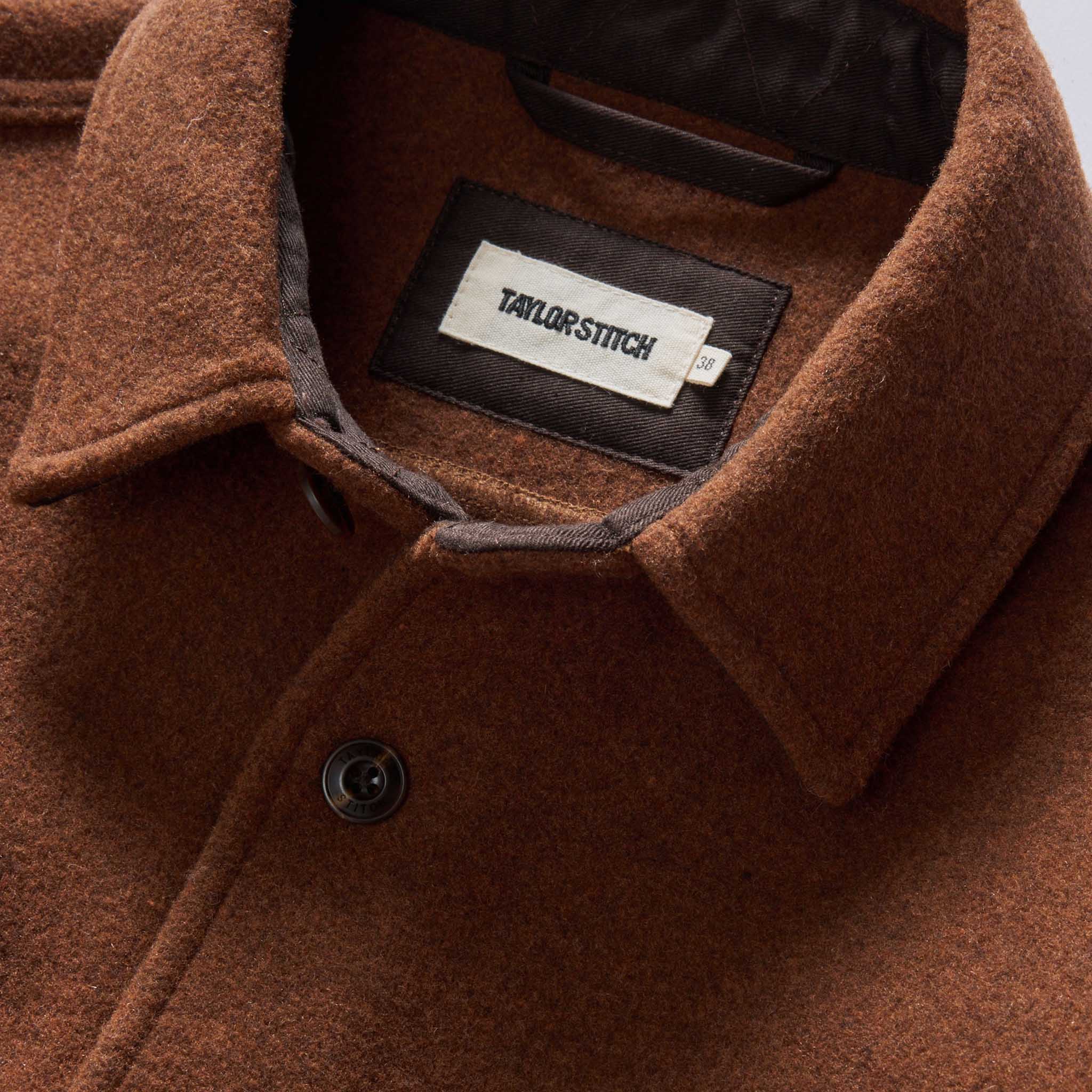 The Ranger Shirt in Tarnished Copper Blanket Stripe - Image 7