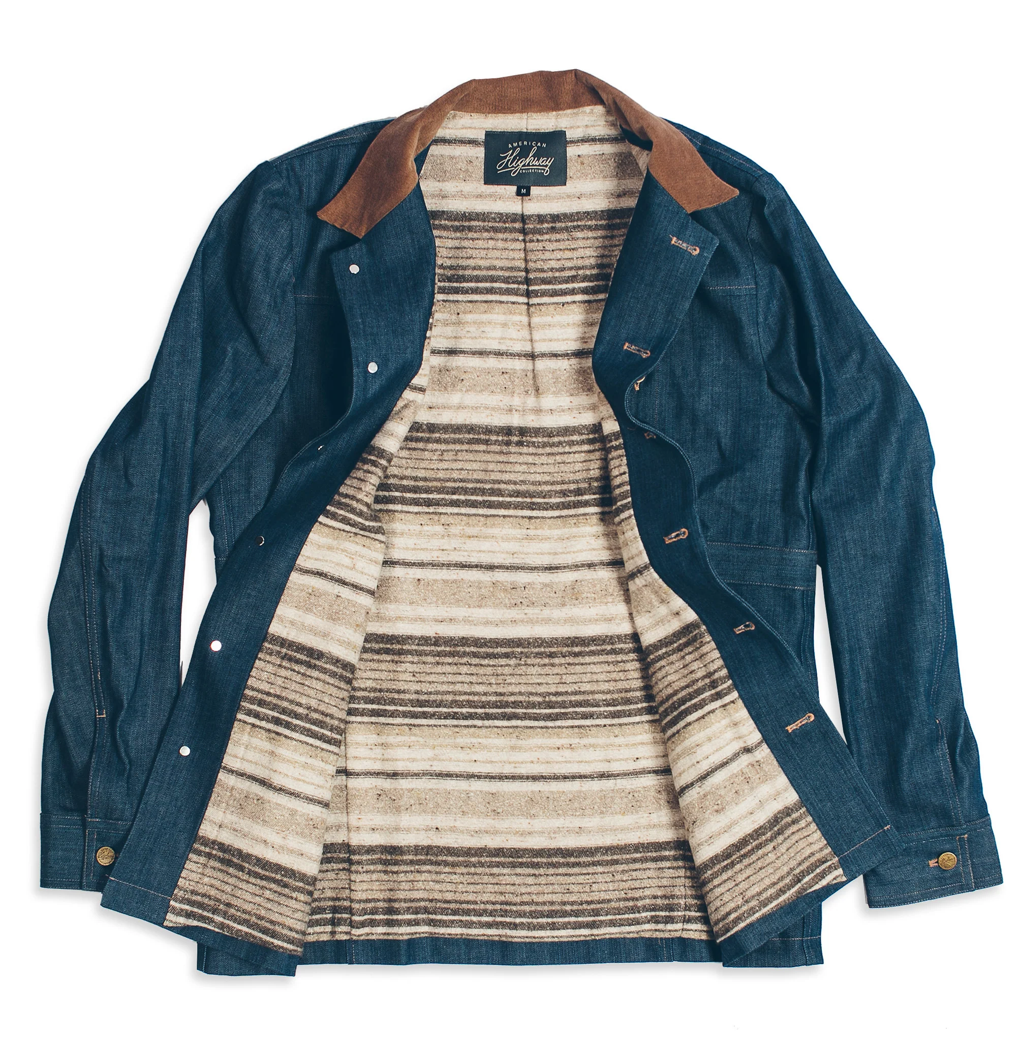 Raw Denim Rider Jacket - Image 3
