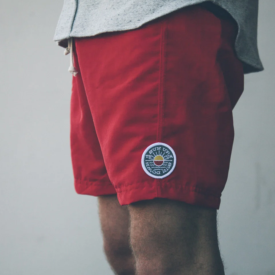 Red Sun Up Swim Trunk - Image 4