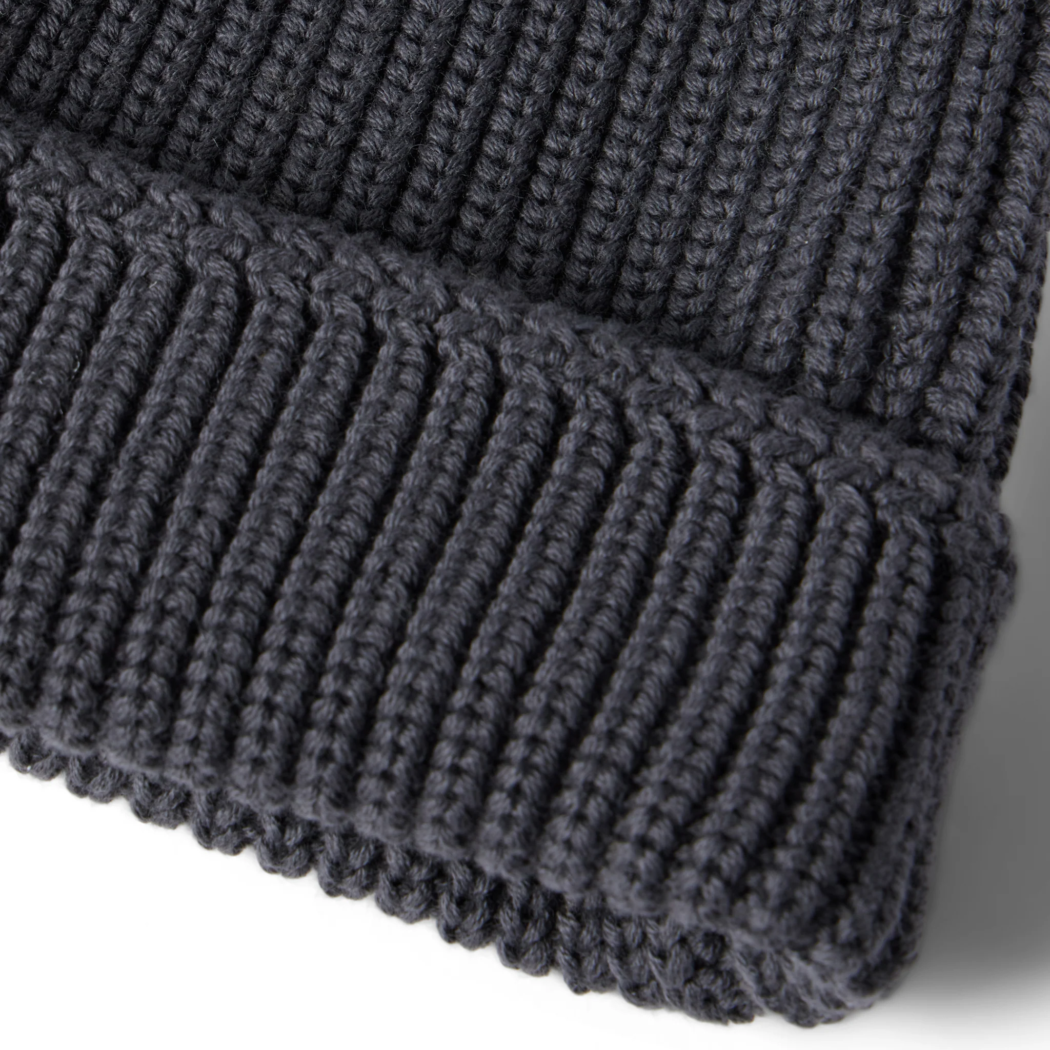 The Rib Beanie in Granite - Image 5