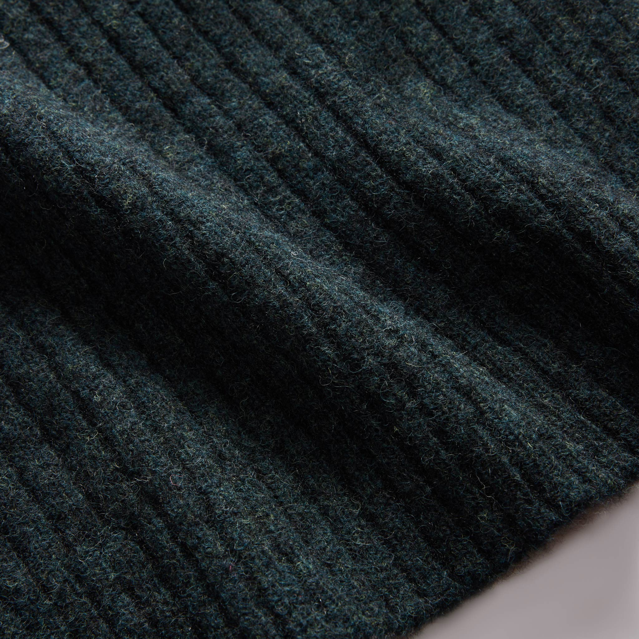 The Rib Scarf in Dark Spruce - Image 3
