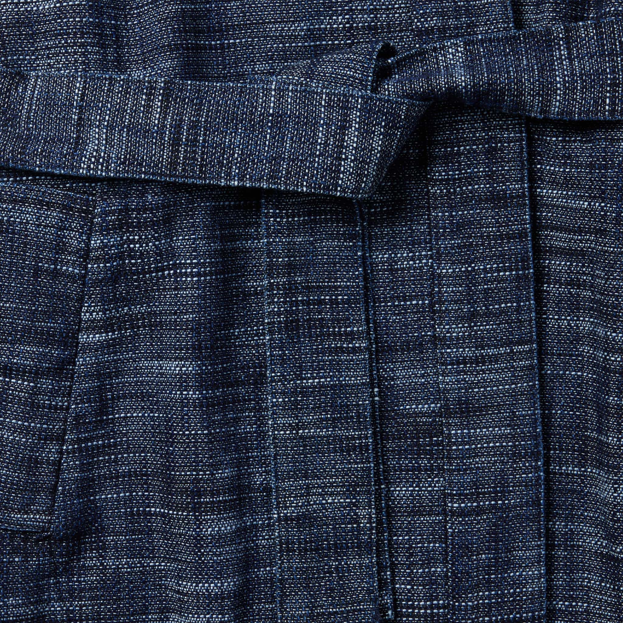The Robe in Indigo Slub - Image 6