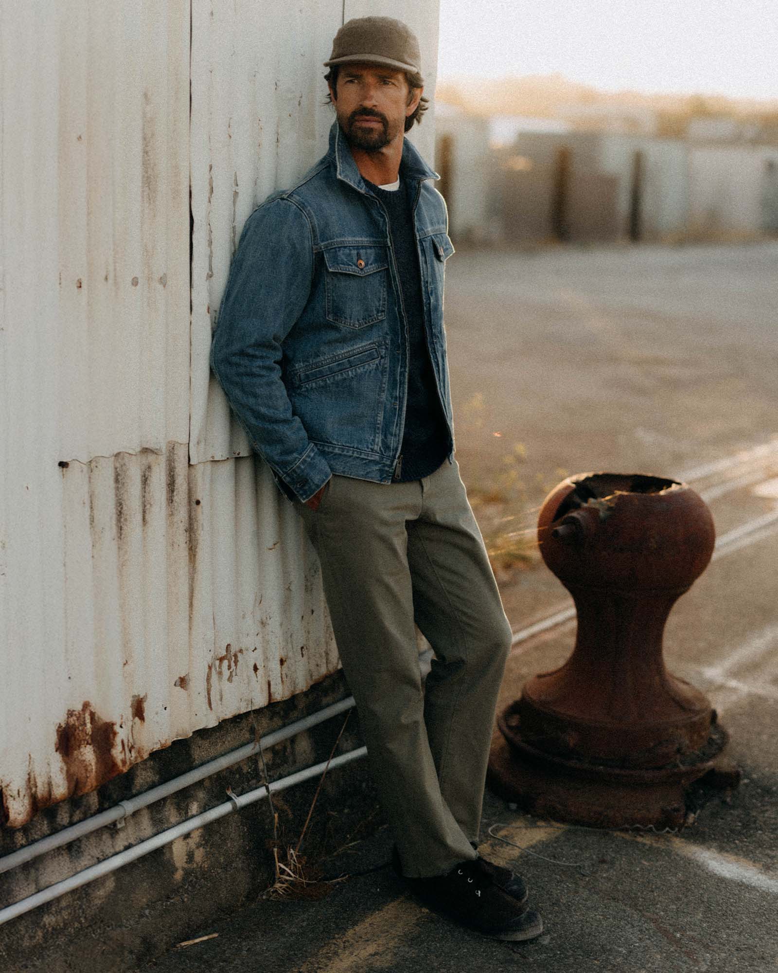 The Roper Jacket in Vintage Wash Organic Selvedge - Image 4