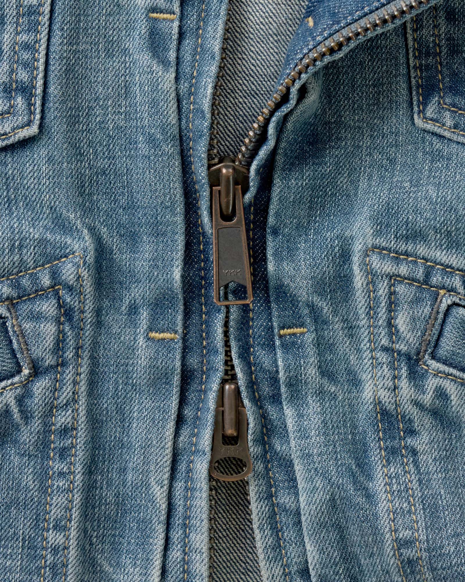 The Roper Jacket in Vintage Wash Organic Selvedge - Image 8