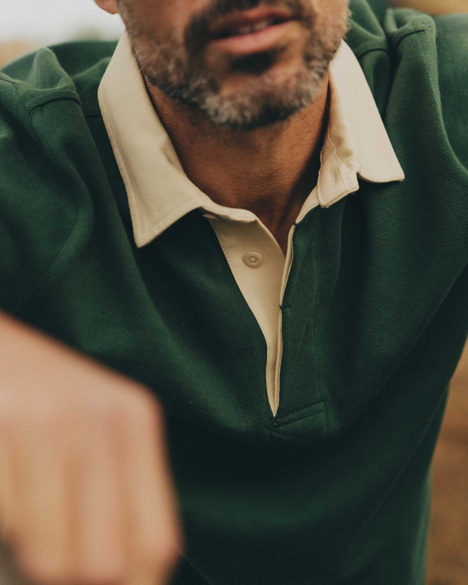 The Rugby Shirt in Ivy - Image 3