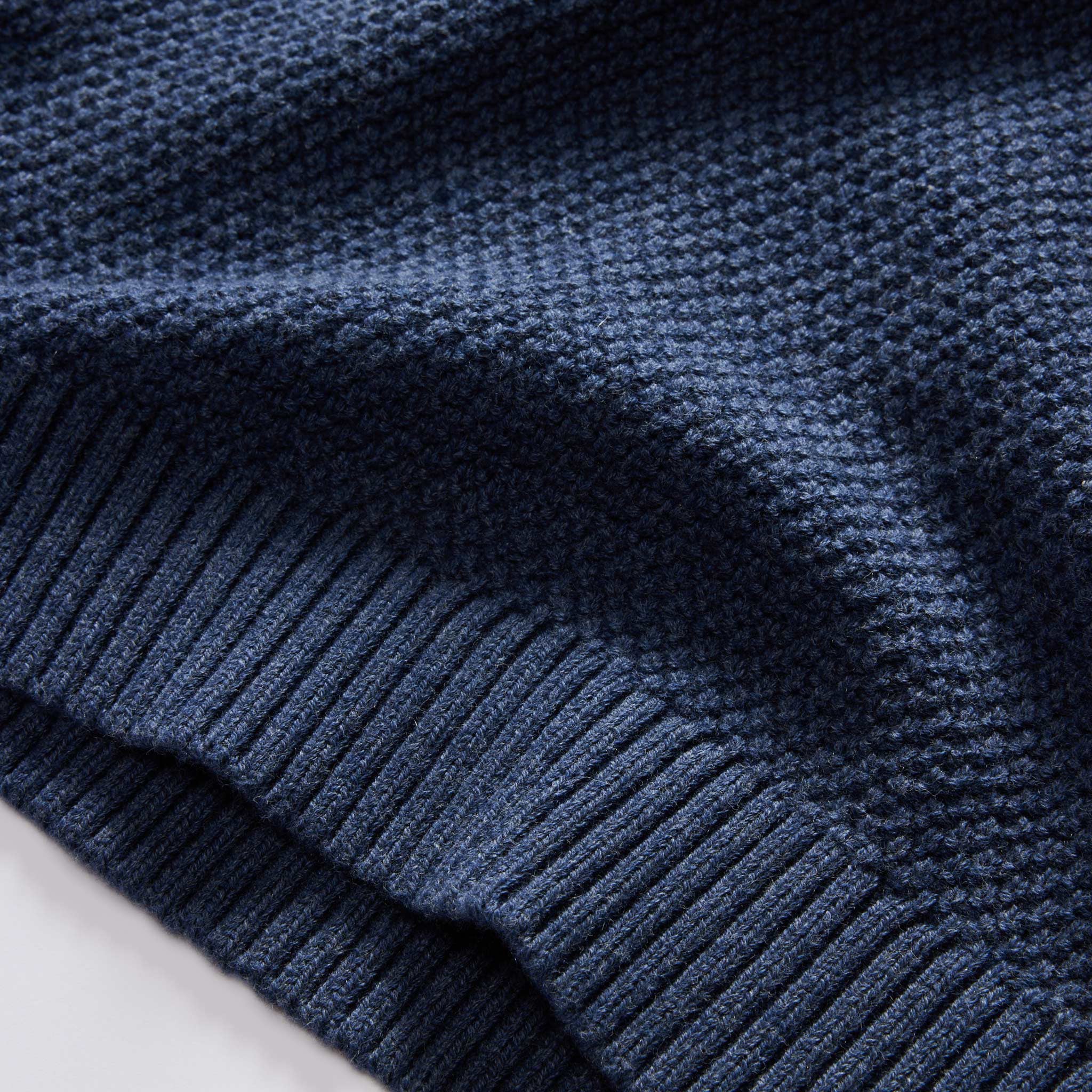 The Russell Sweater in Heather Blue - Image 5