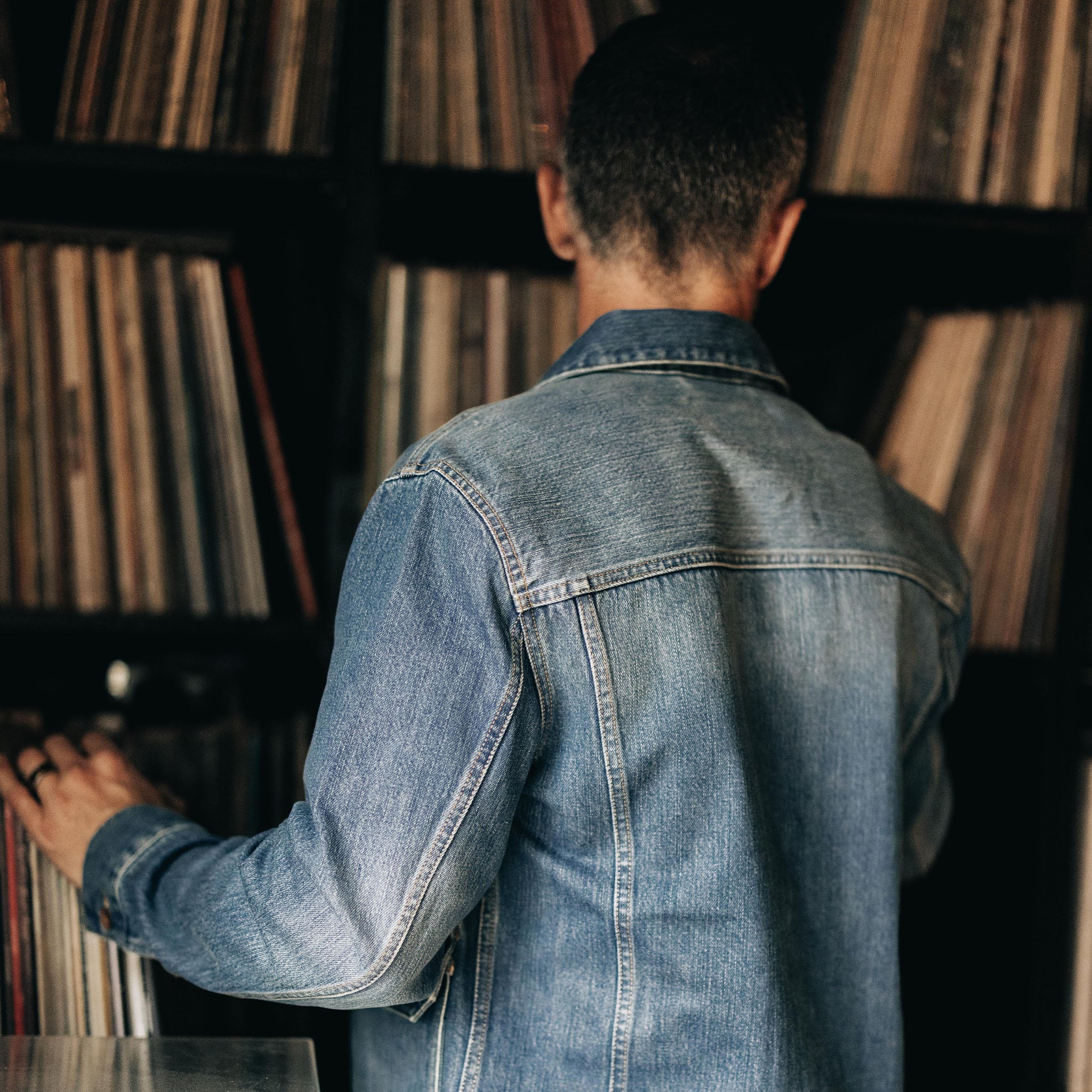 The Ryder Jacket in Sun Bleached Denim - Image 5