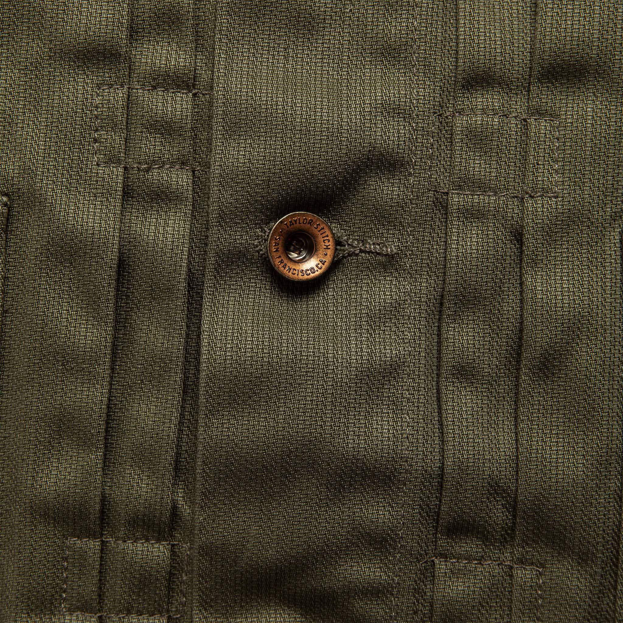 The Ryder Jacket in Yoshiwa Mills Olive - Image 8