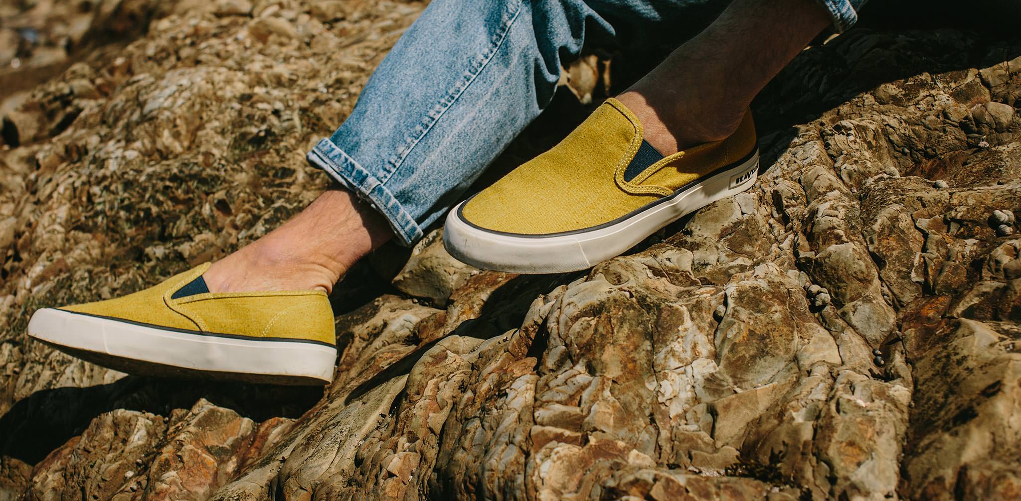 The Sano Slip-On in Gold Boss Duck - Image 14