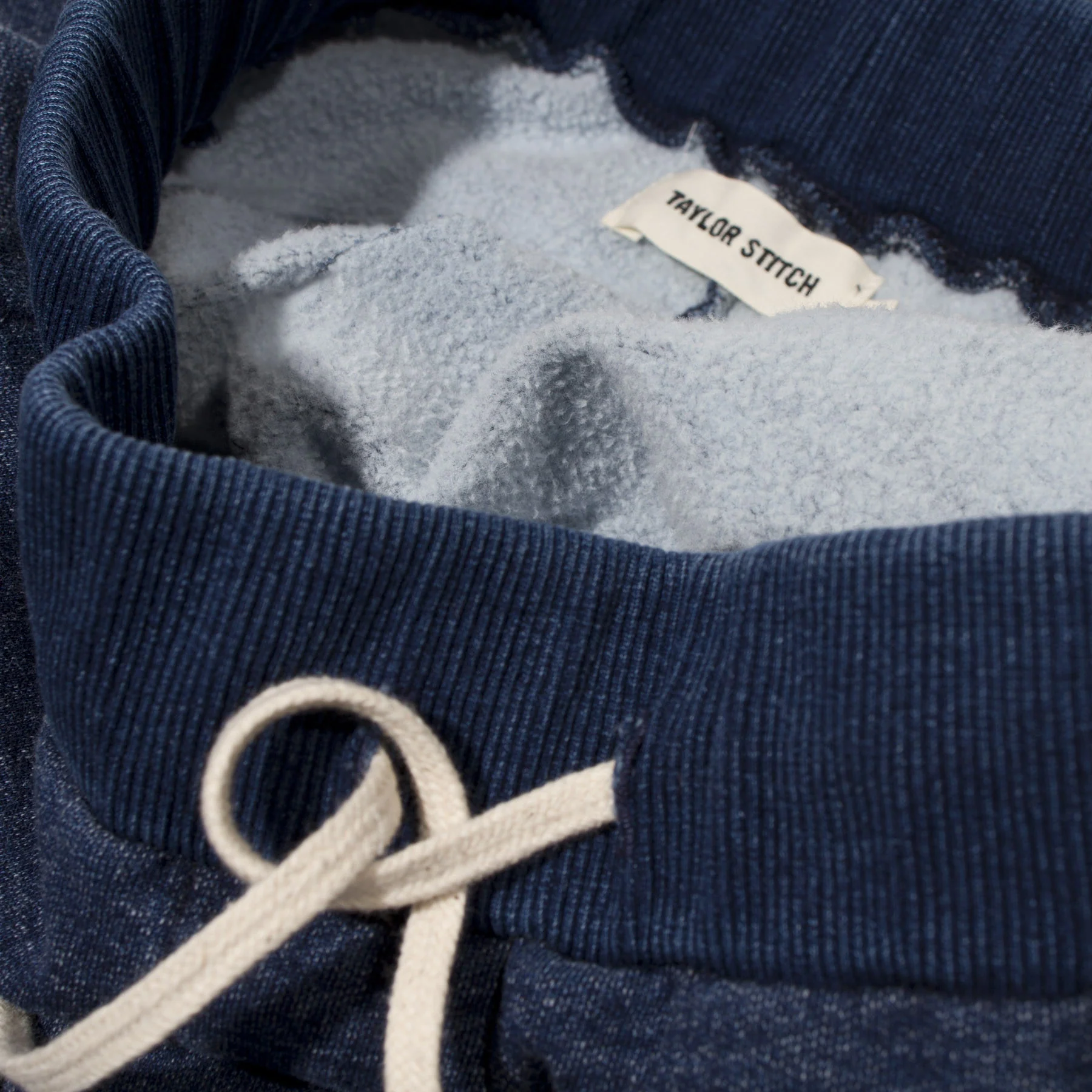 Sea Washed Indigo Fleece Sweatpants - Image 2