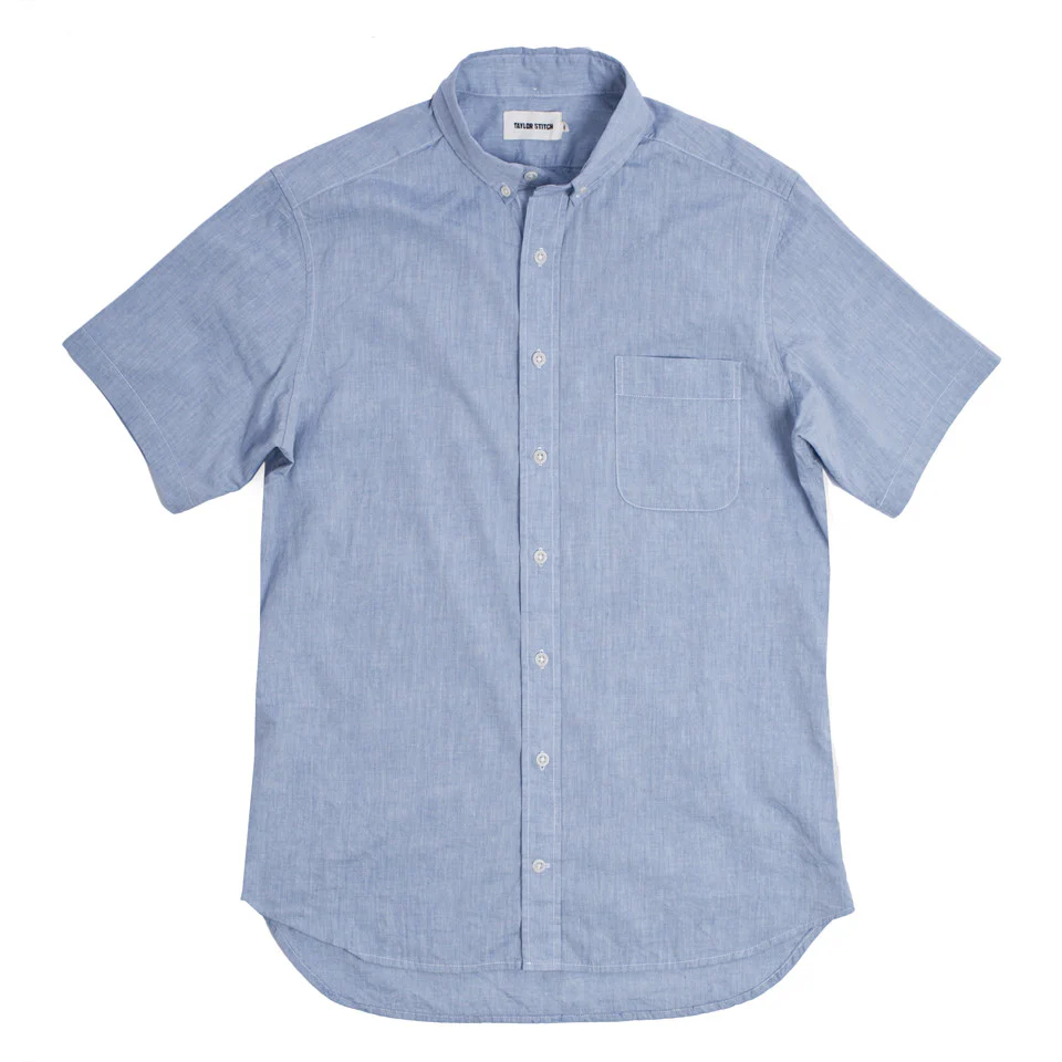The Short Sleeve Jack in Light Blue - Image 3