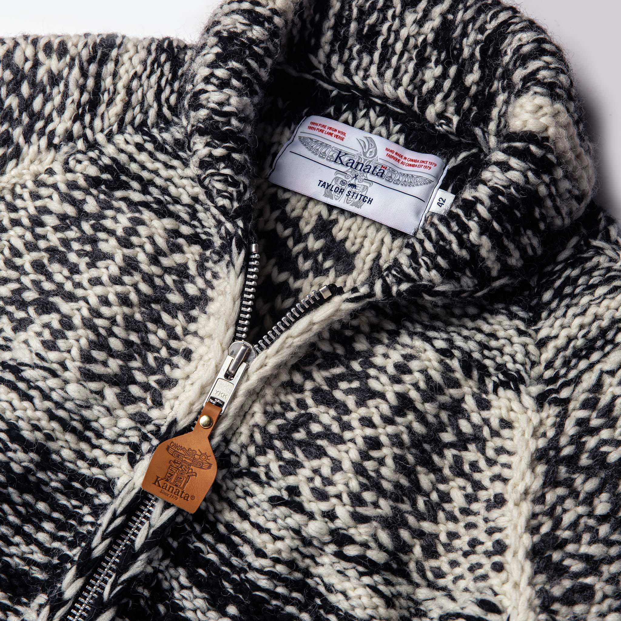 The Seawall Hand-knit Sweater in Coal - Image 6