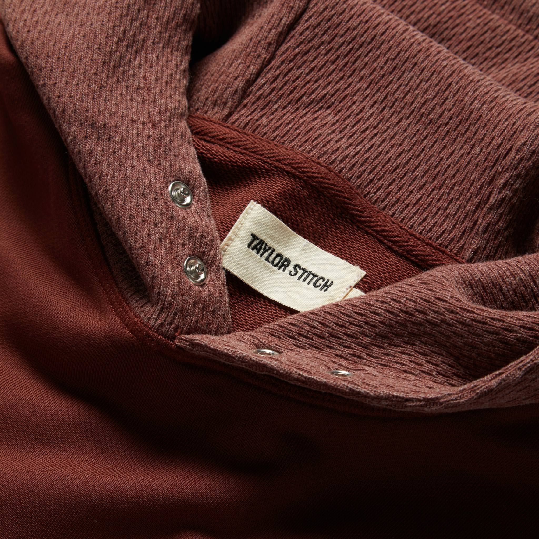 The Shackleton Hoodie in Russet - Image 6