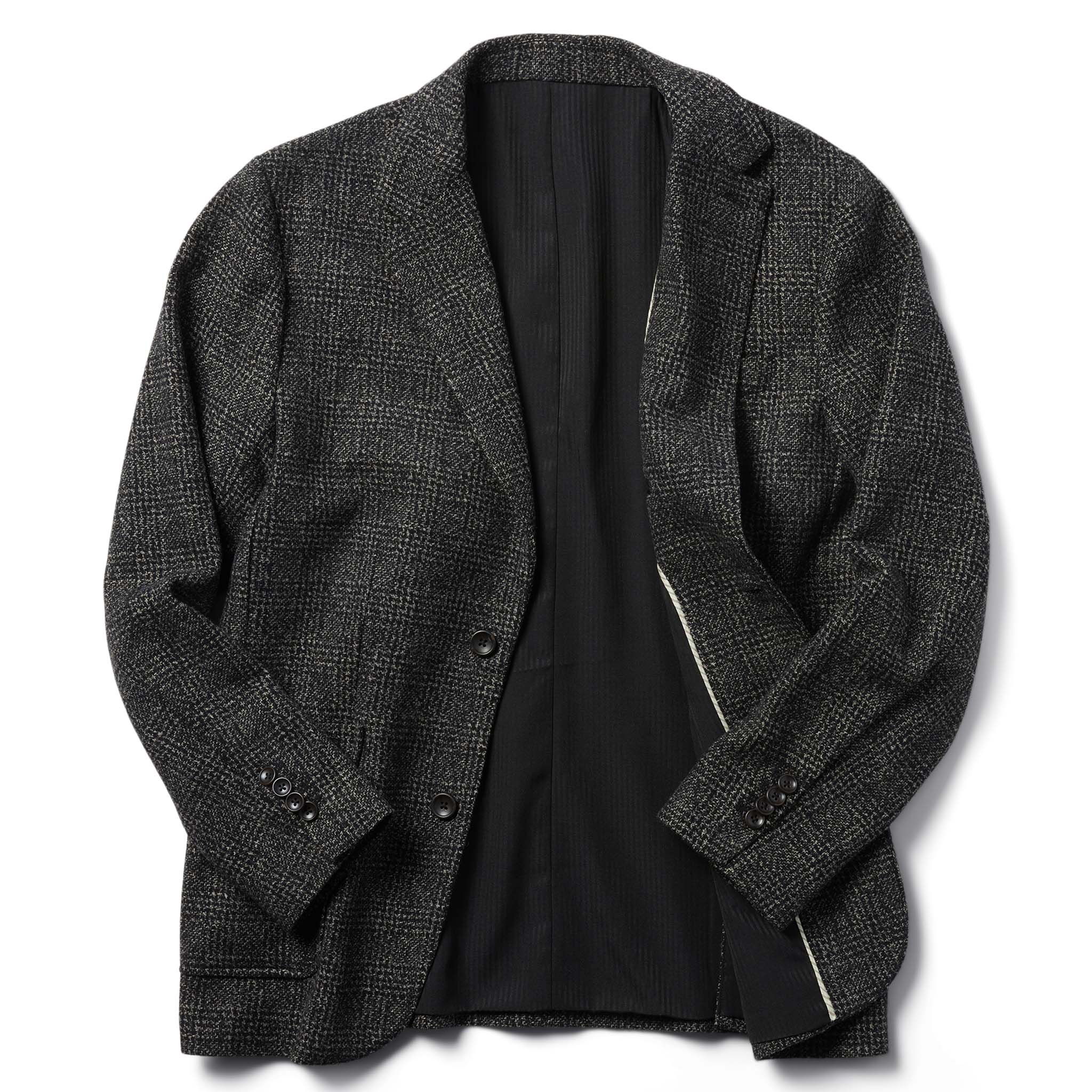 The Sheffield Sportcoat in Coal Slub Check - Image 10