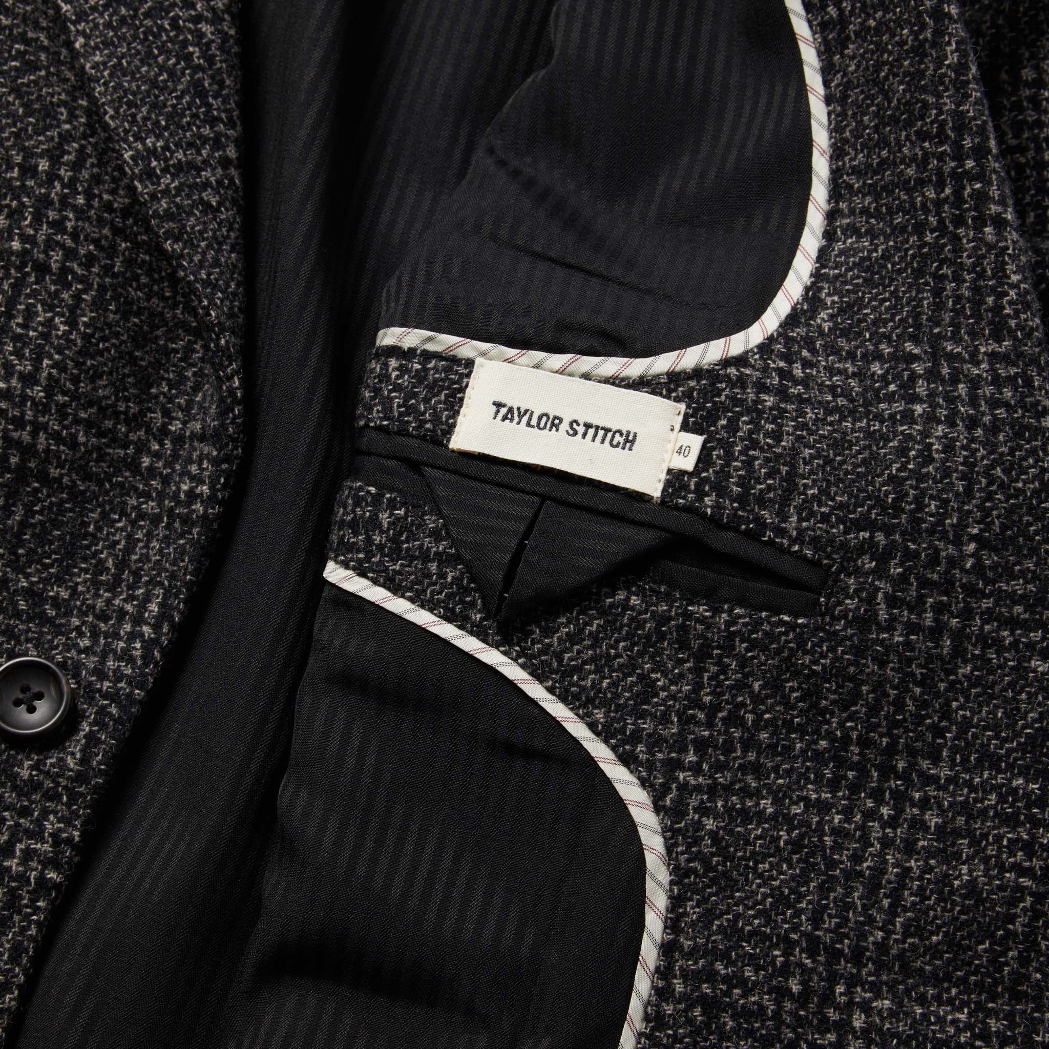 The Sheffield Sportcoat in Coal Slub Check - Image 8