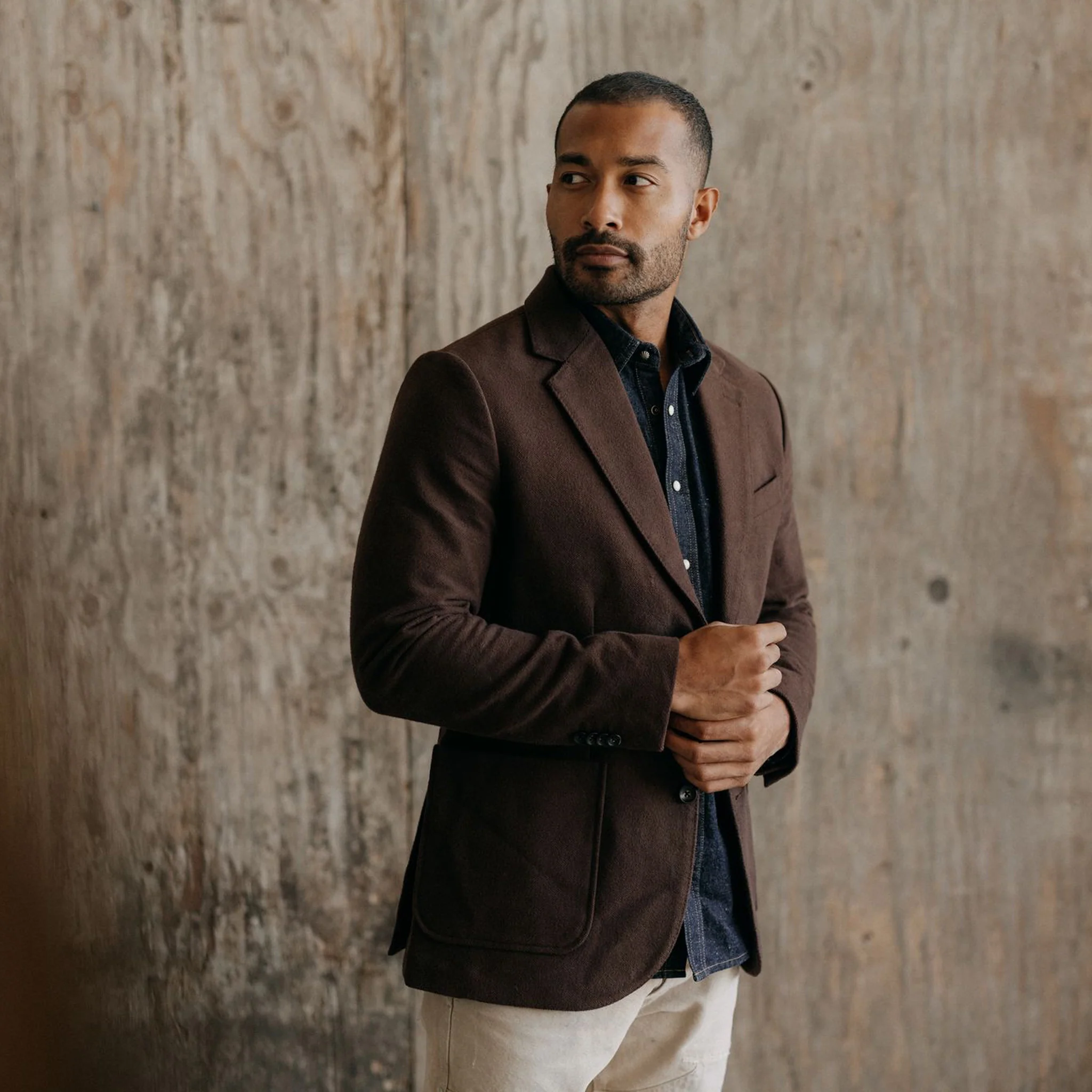 The Sheffield Sportcoat in Dark Chestnut Moleskin - Image 5