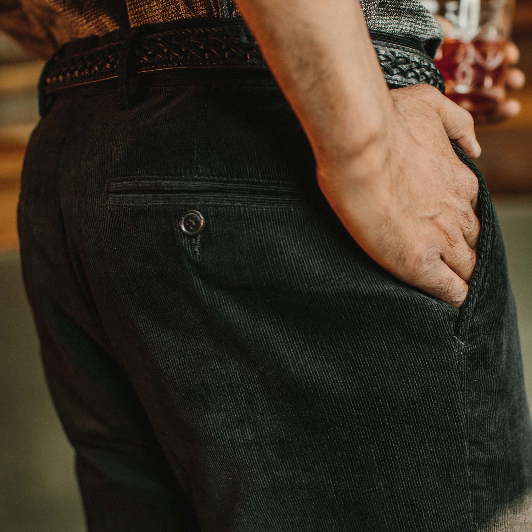 The Sheffield Trouser in Coal Cord - Image 4