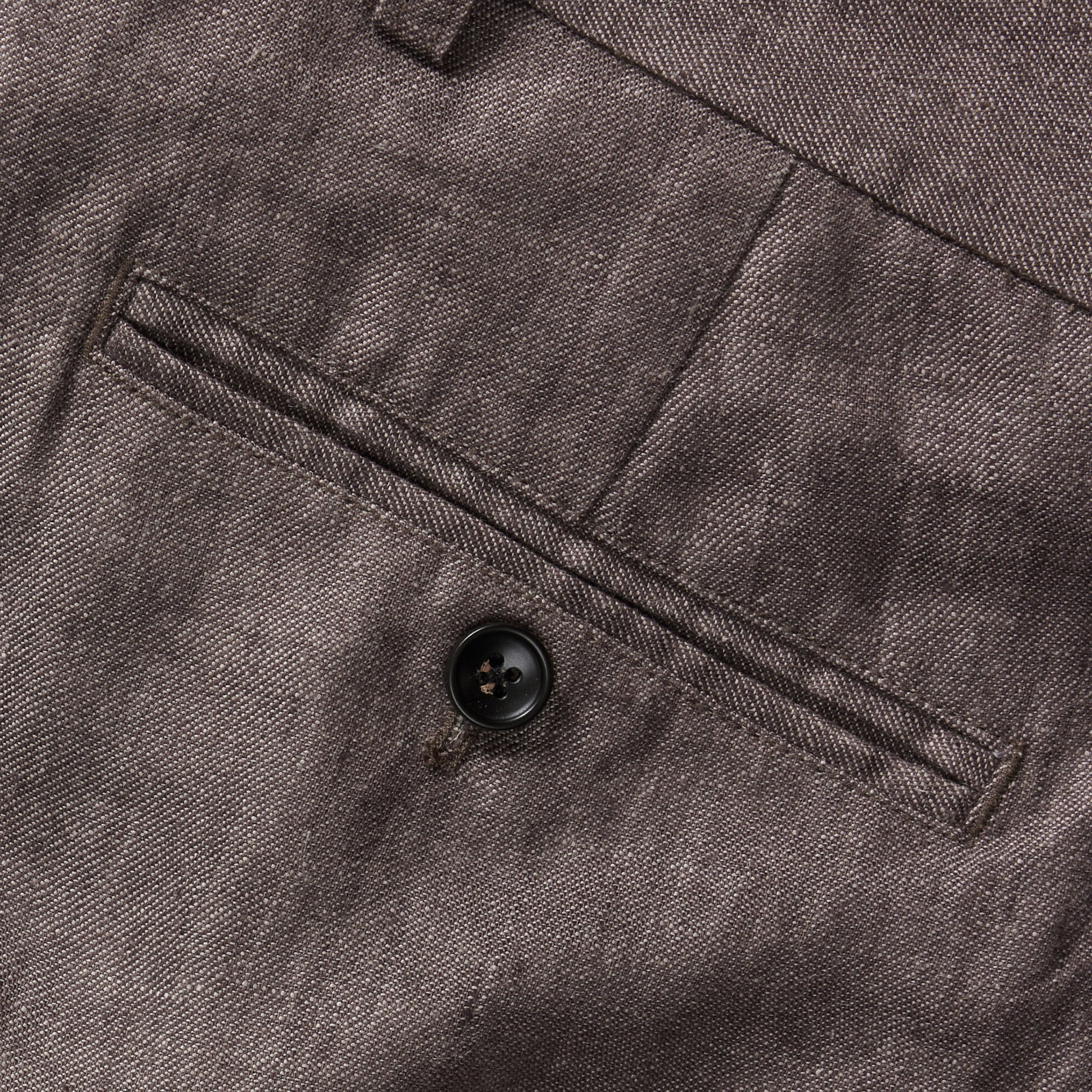 The Sheffield Trouser in Cocoa Linen - Image 7