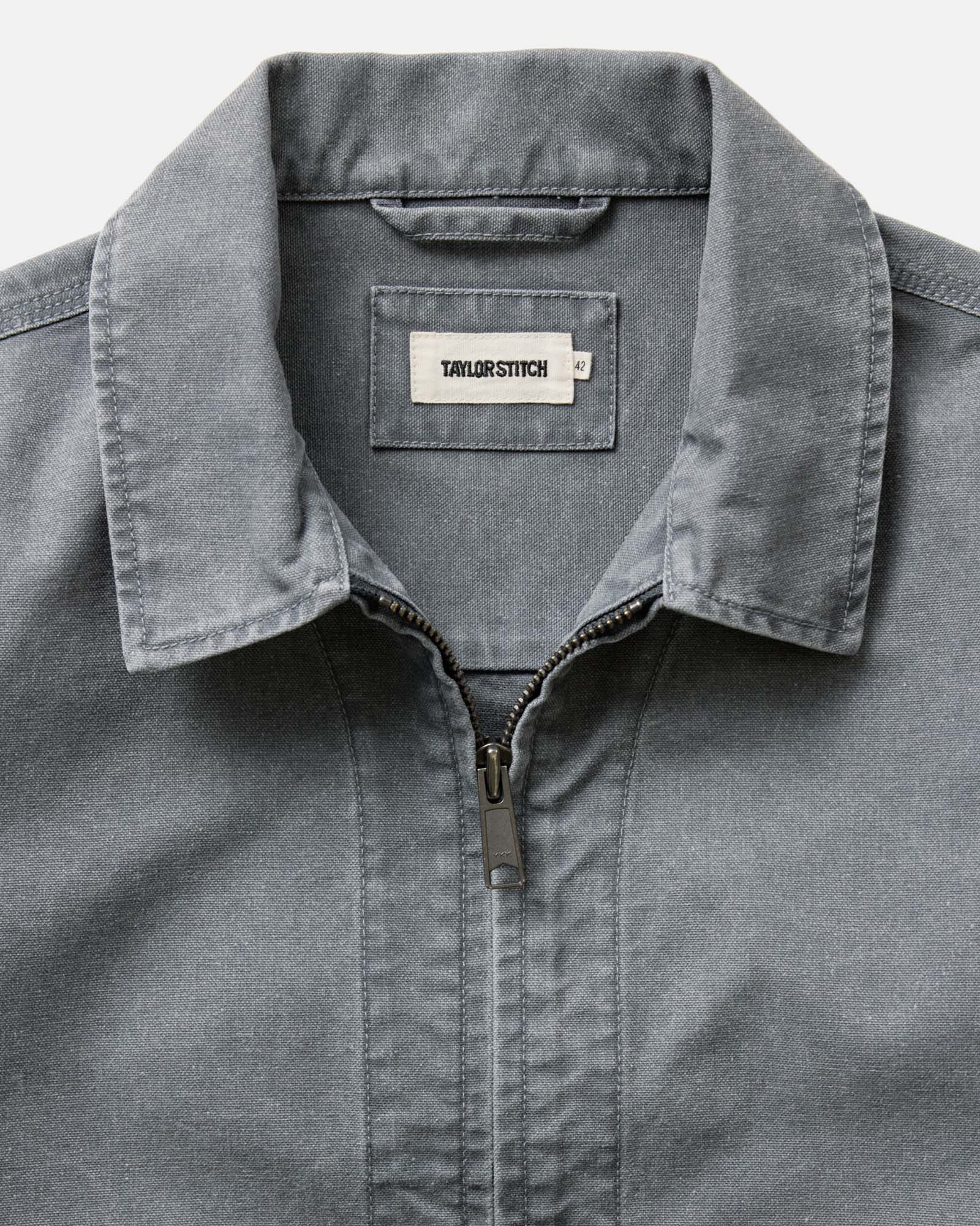 The Shifter Jacket in Dark Grey Pigment Canvas - Image 5
